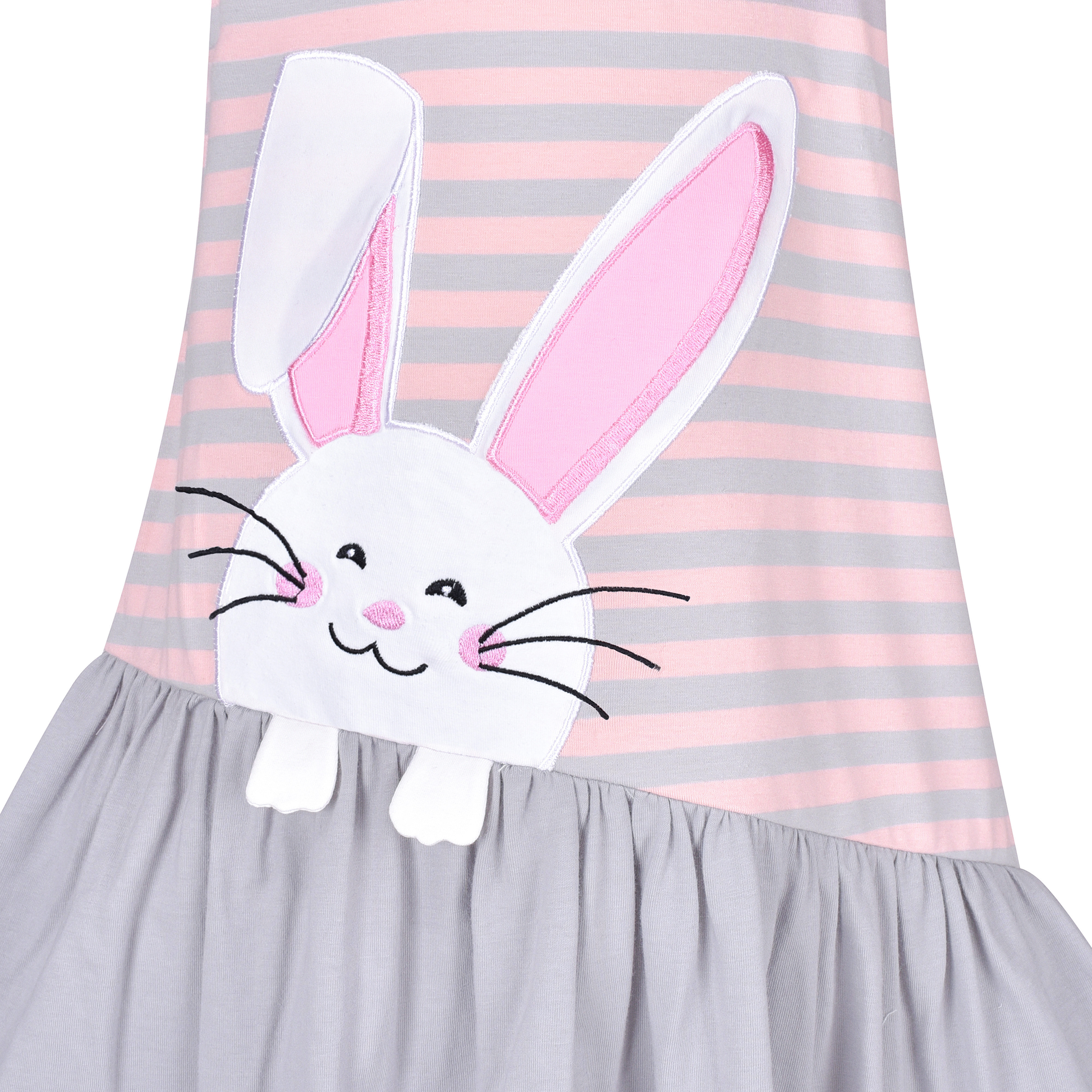 Girls Dress Easter Bunny Ears Headband Egg Hunt Sunny Fashion Girls Dress Easter Bunny Ears Headband Egg Hunt Sunny Fashion