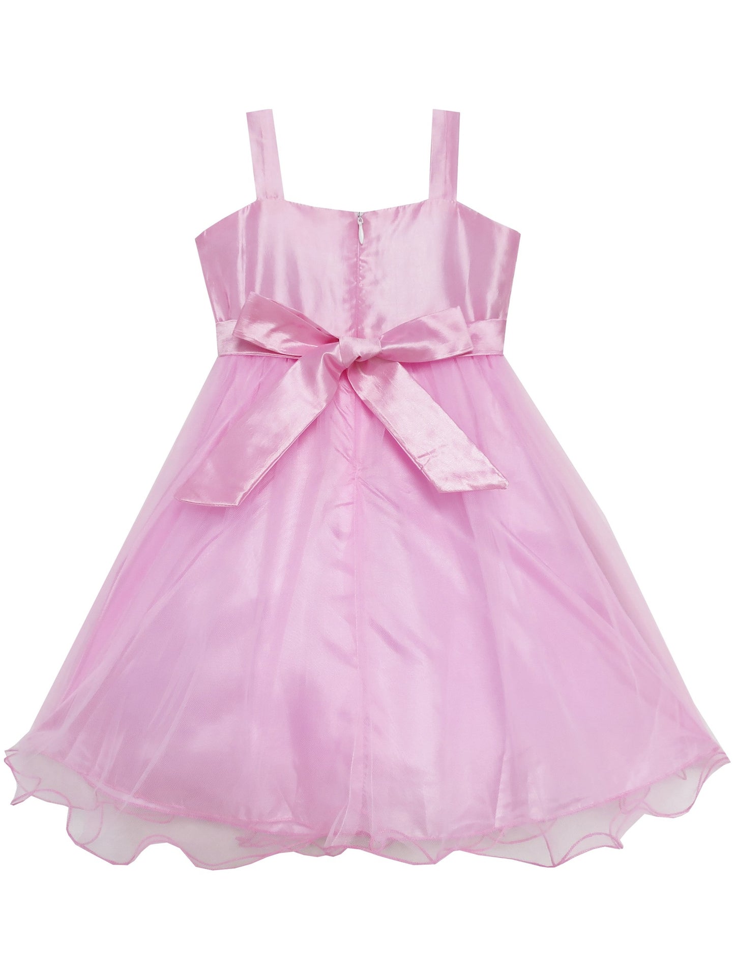 Girls Dress Pink Tulle Tutu Dance Pageant Kids Boutique Pink