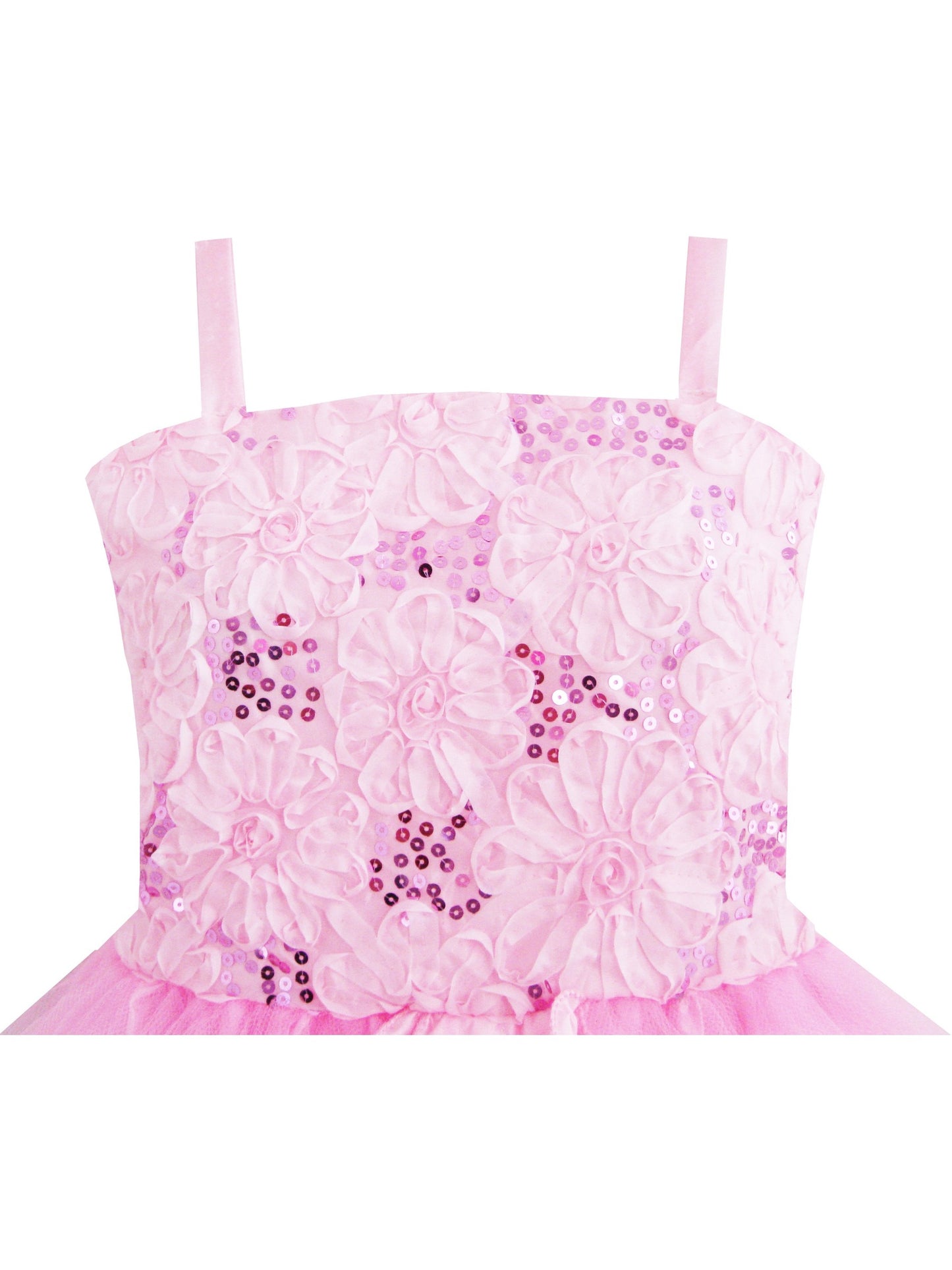 Girls Dress Pink Tulle Tutu Dance Pageant Kids Boutique Pink