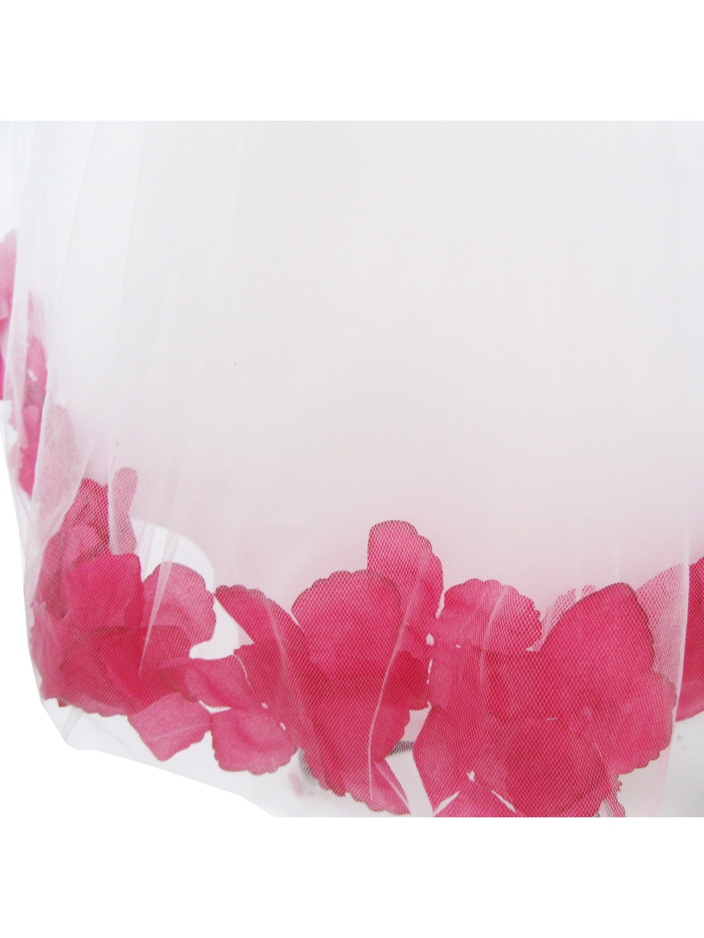 Girls Dress Orange Flower Tulle Wedding Pageant Bridesmaid Kids Clothes Pink