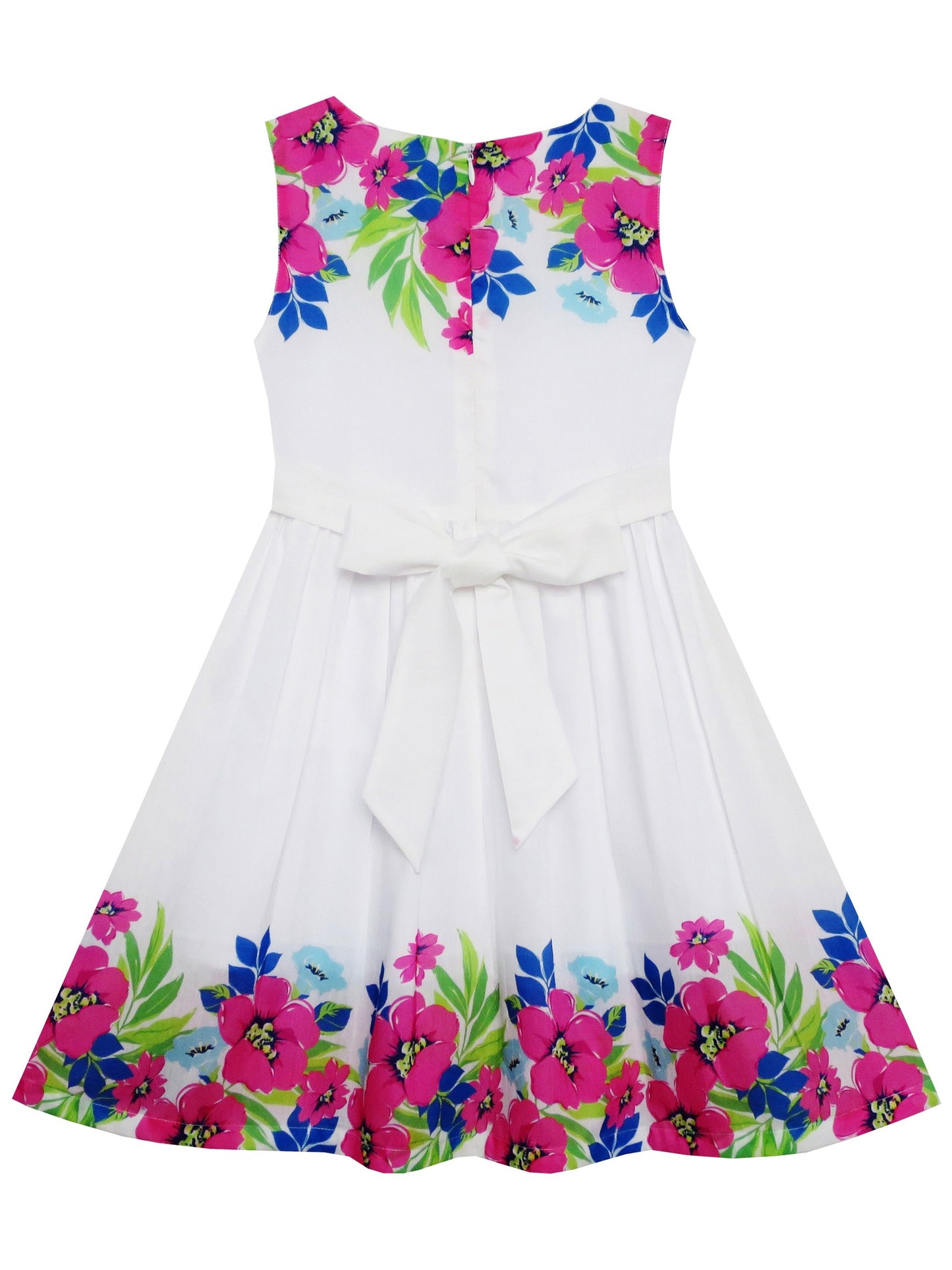 Girls Dress pink floral print Sundress Children Clothing NWT Pink