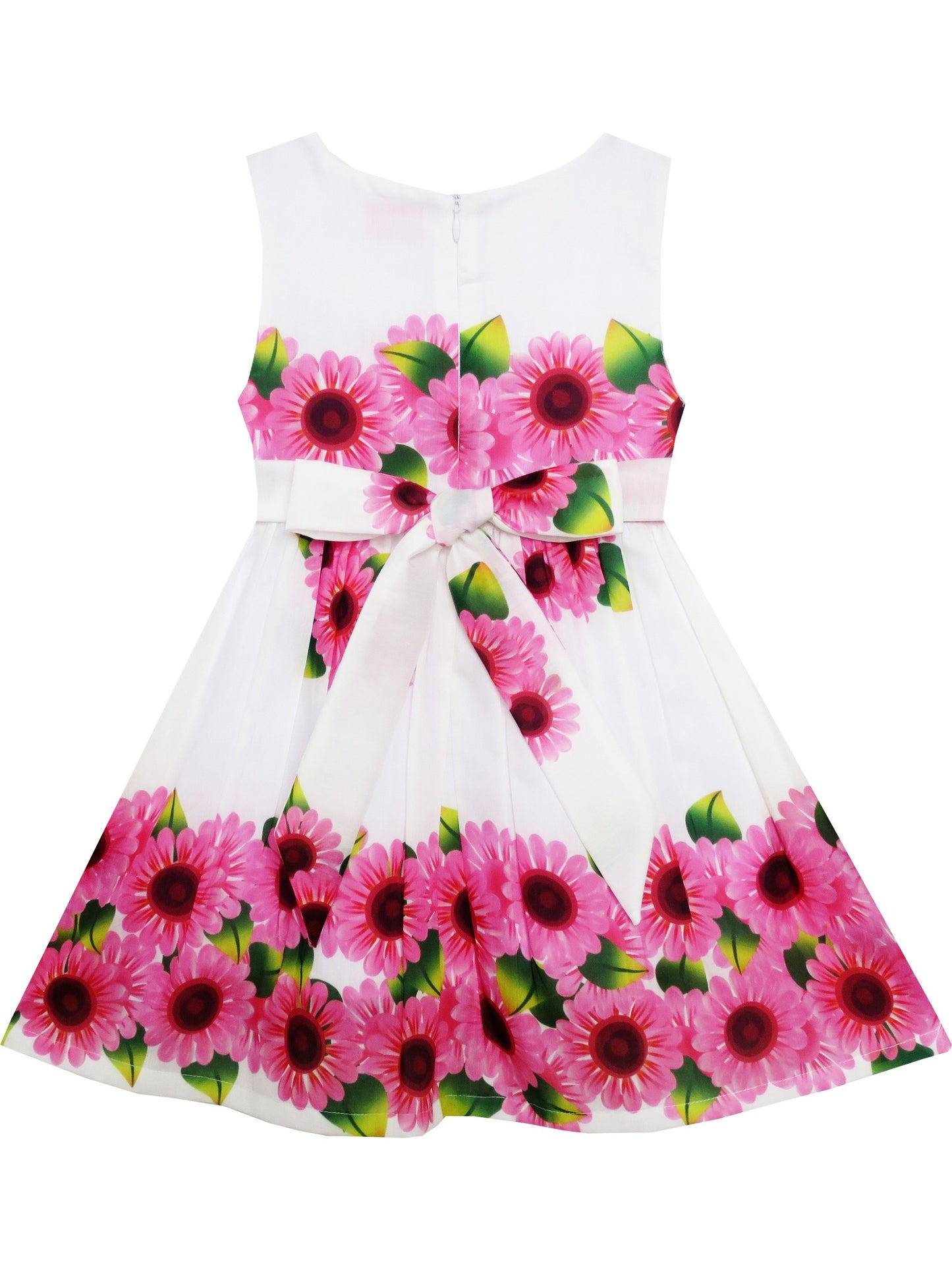Girls Dress pink floral print Sundress Children Clothing NWT Pink