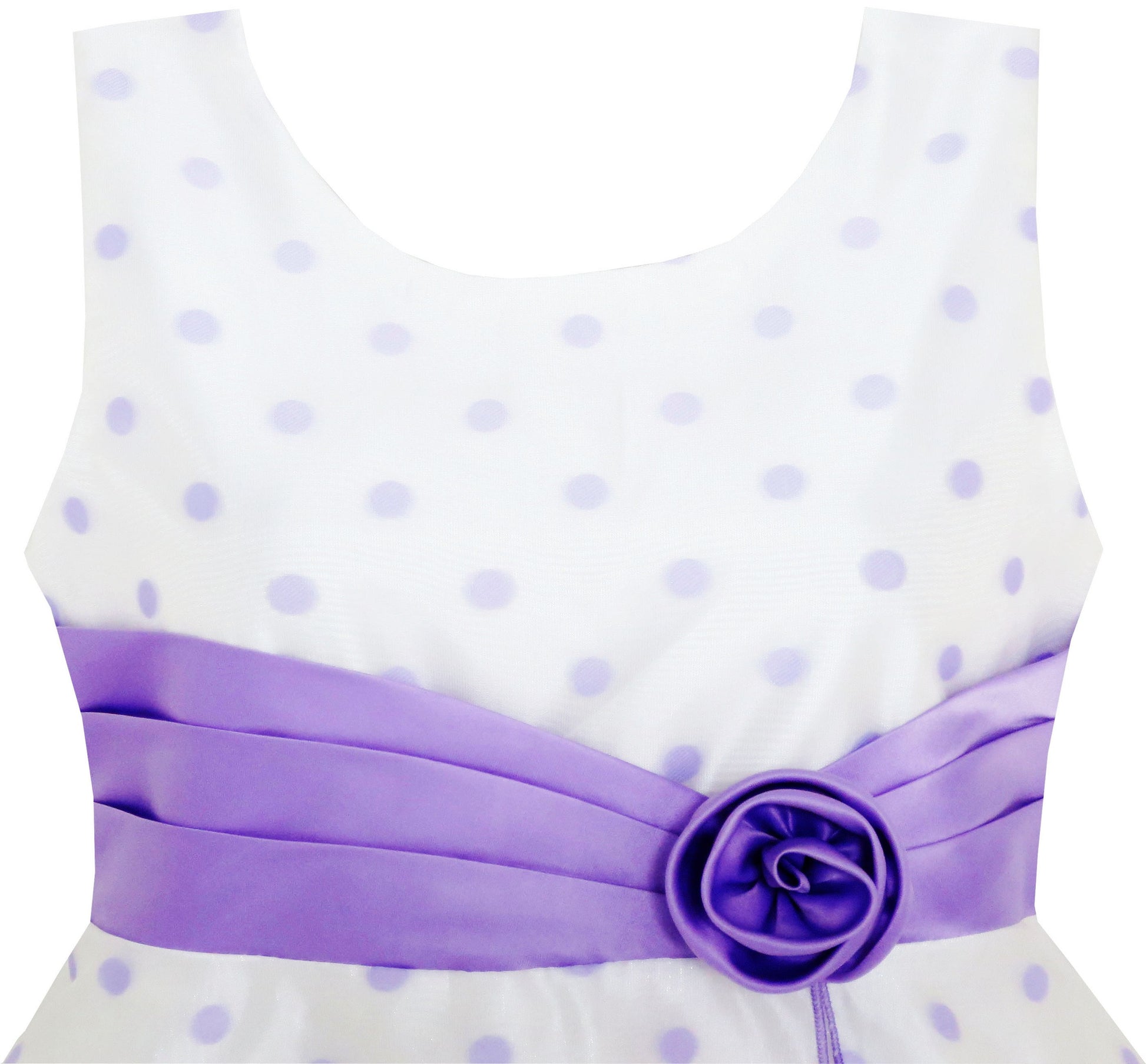 Girls Dress Wedding Gown Tulle Flower Ball With Lace Blue Purple