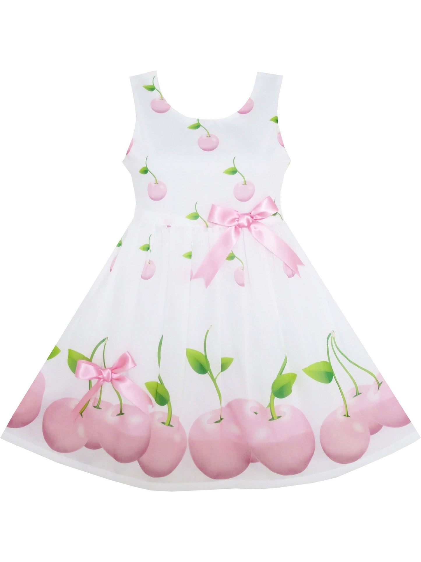 Girls Dress pink floral print Sundress Children Clothing NWT Pink
