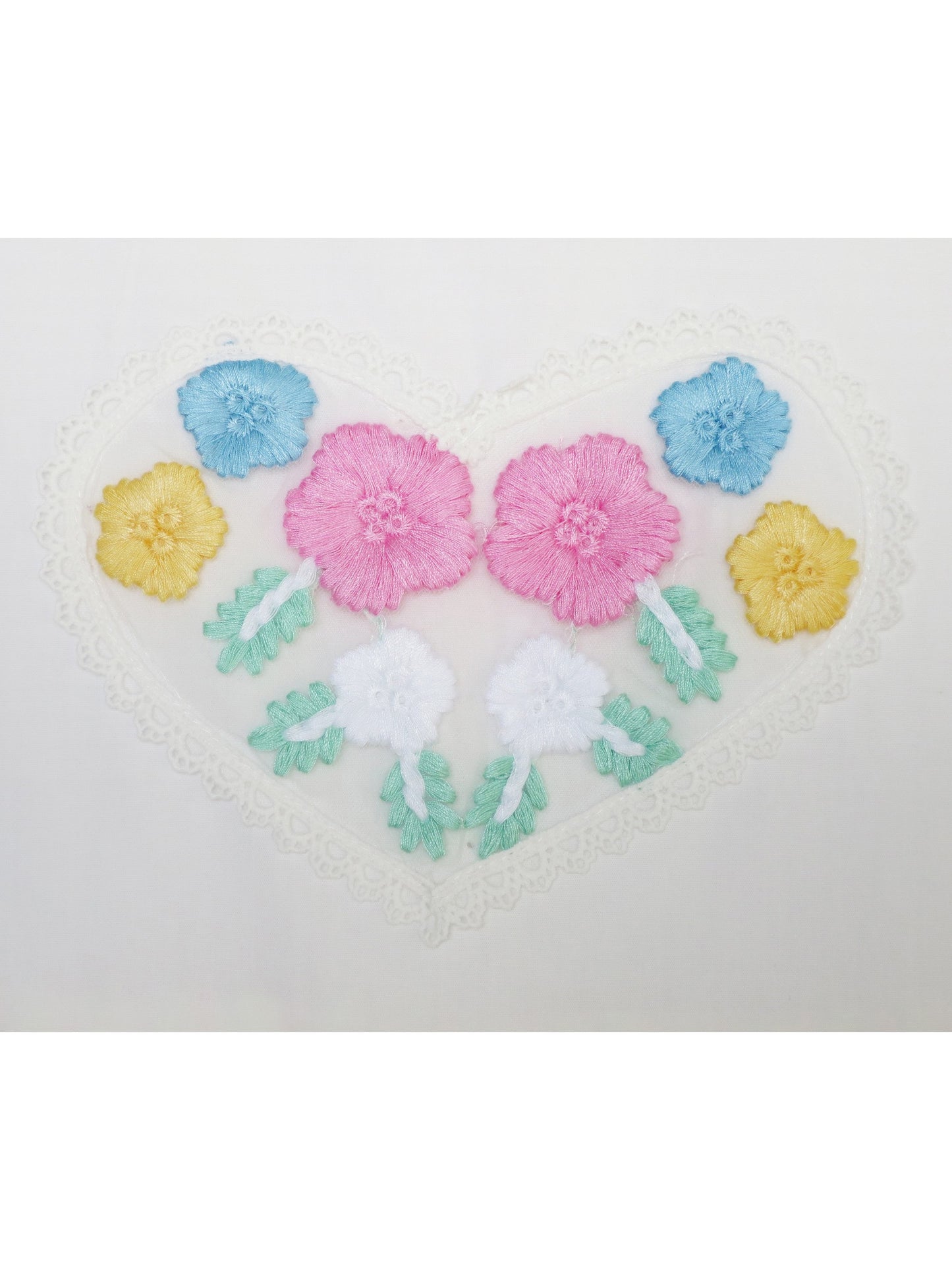 Girls Dress Cartoon Girl Pattern Tulle Overlay Party Pageant White