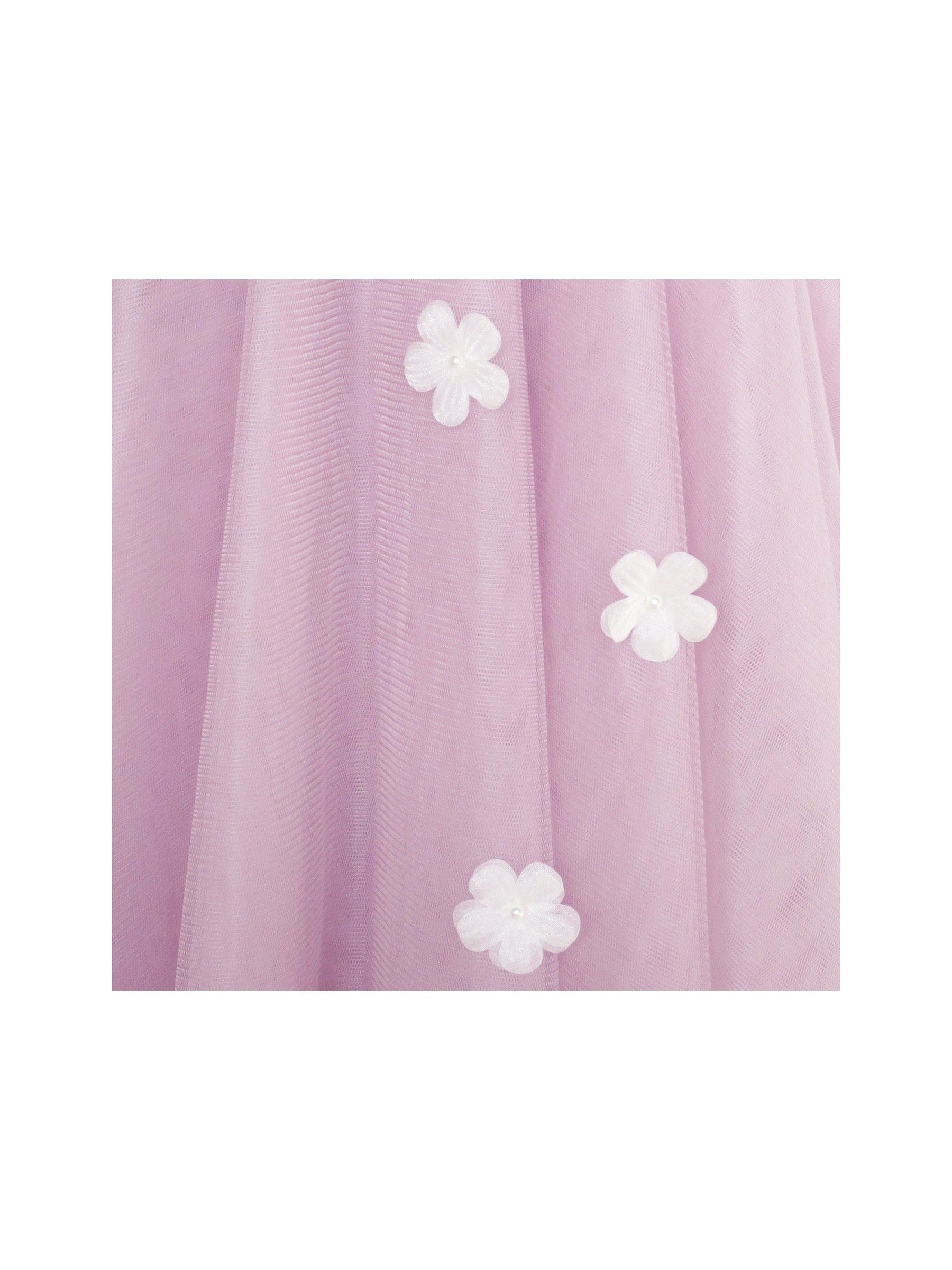 Flower Girls Dress Halter Dress Pearl Party Wedding Birthday Purple