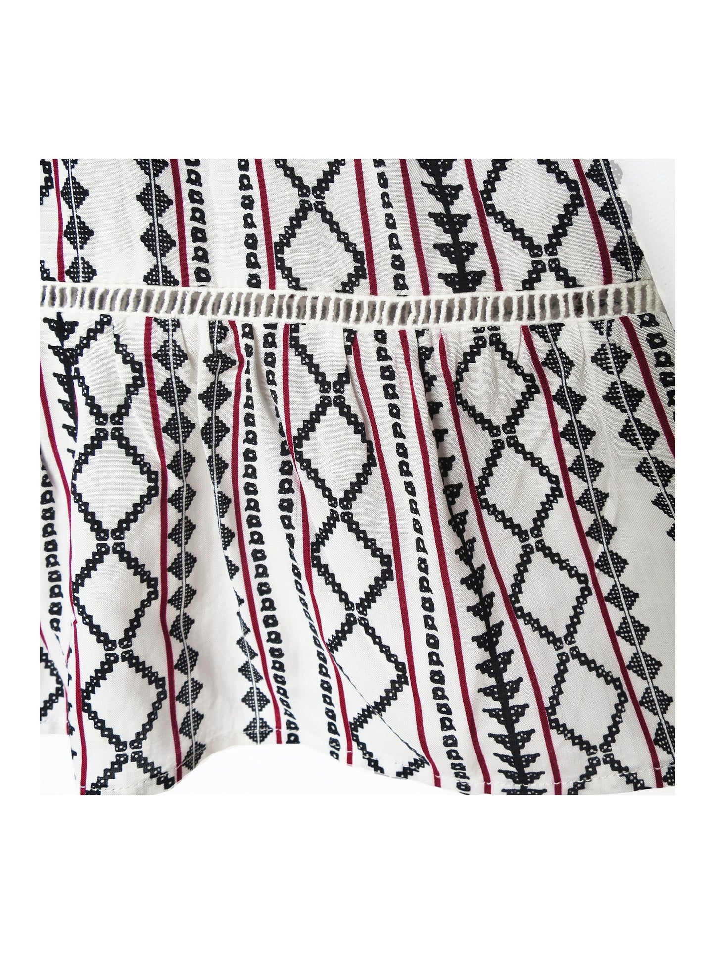 Girls Dress Casual Geometric Sundress holiday Summer Beach Multi-Color