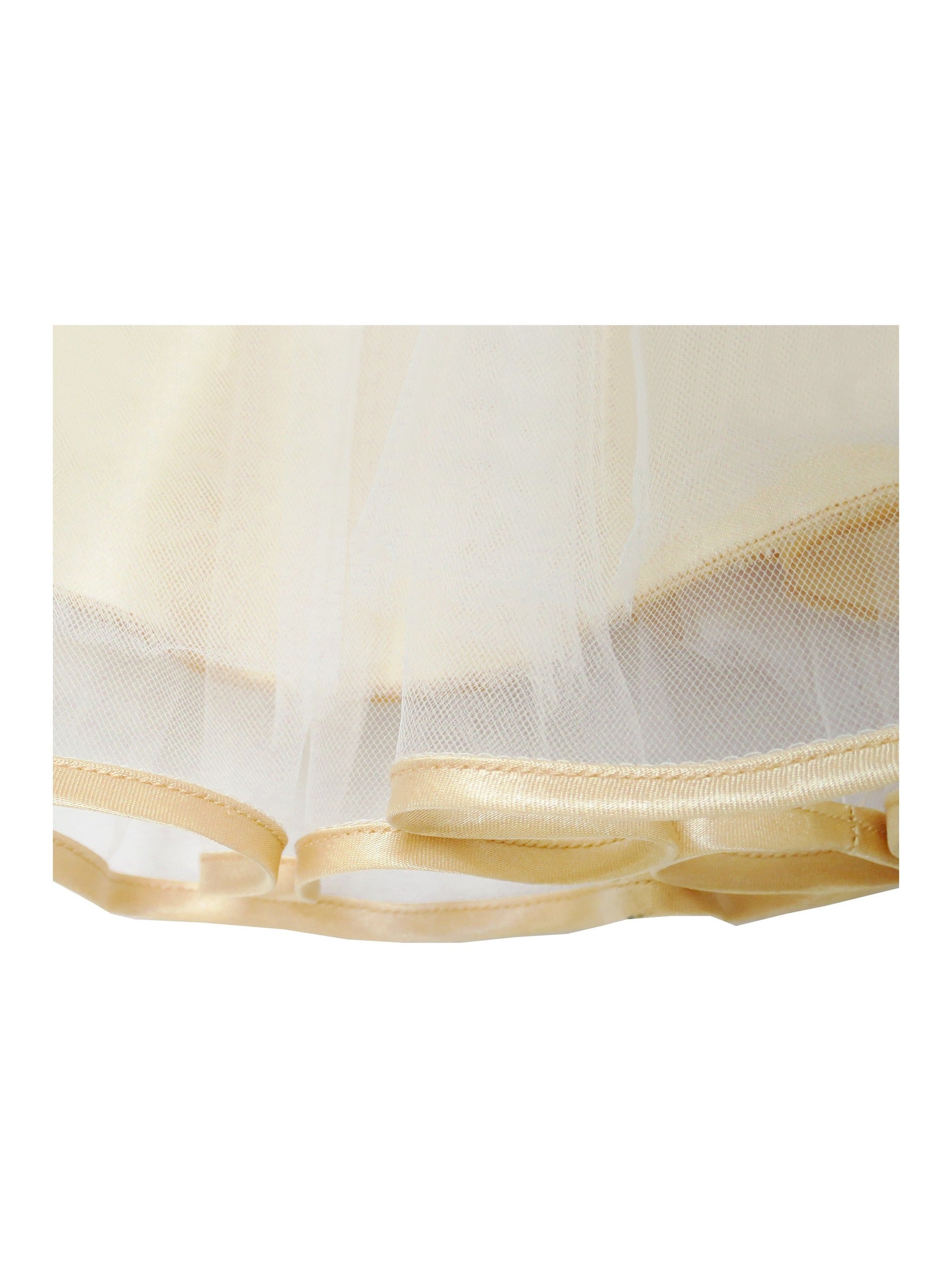 Baby Girls Dress Sparkling Lace Sequin Pageant Wedding Birthday Yellow