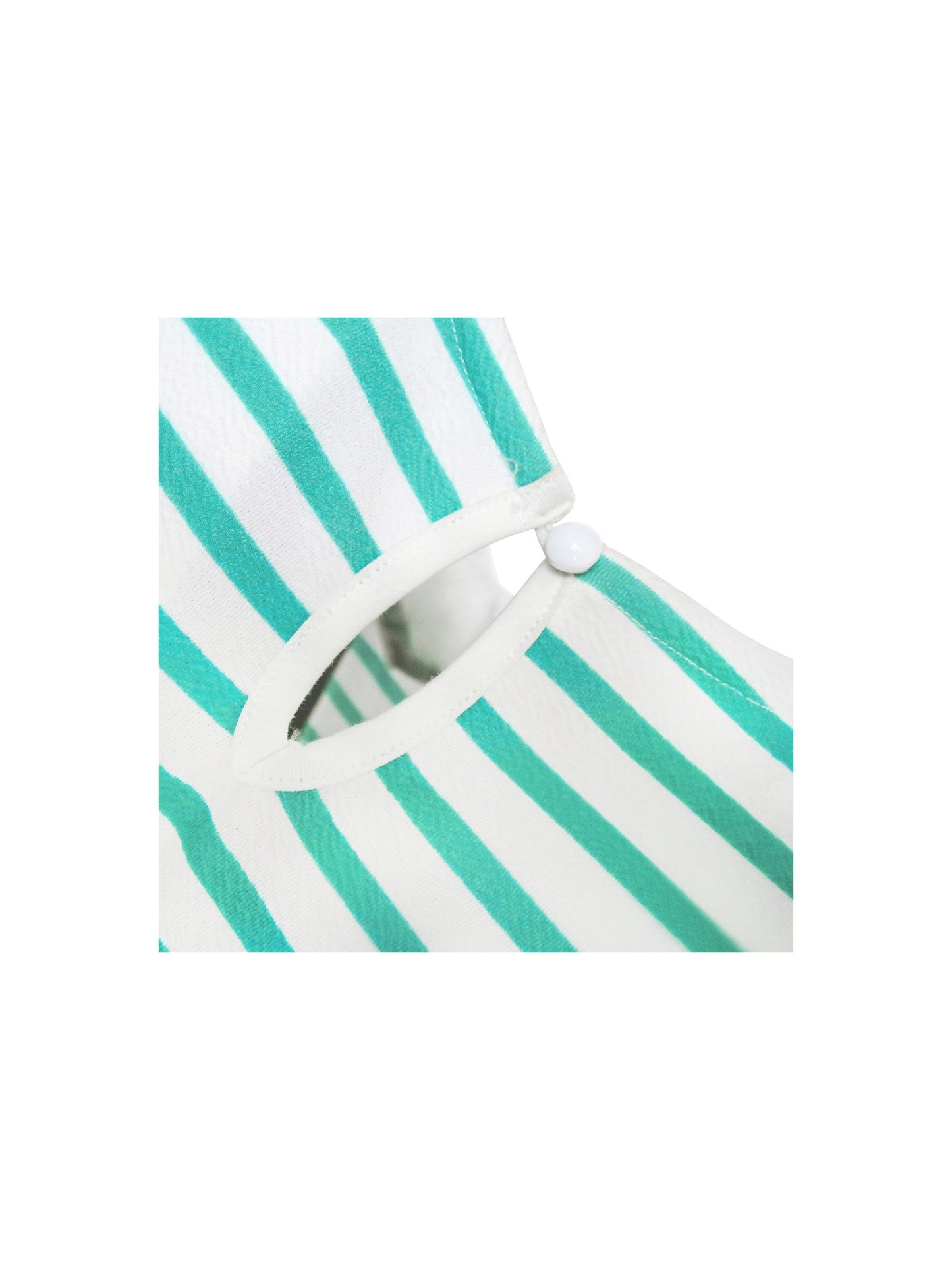Girls Dress Striped School Uniform Bow Tie Jumper Green