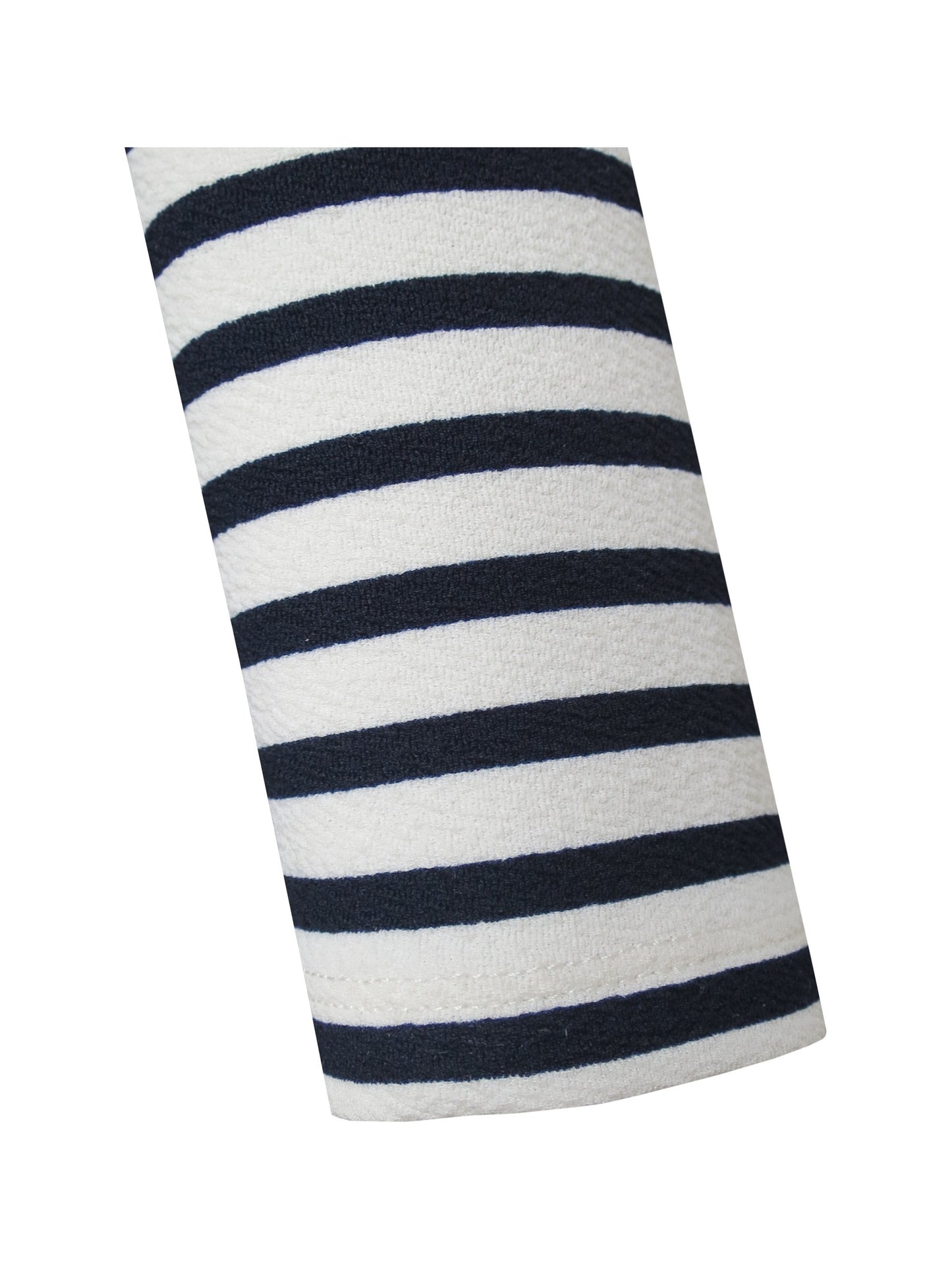 Girls T-shirt Striped School Uniform Black