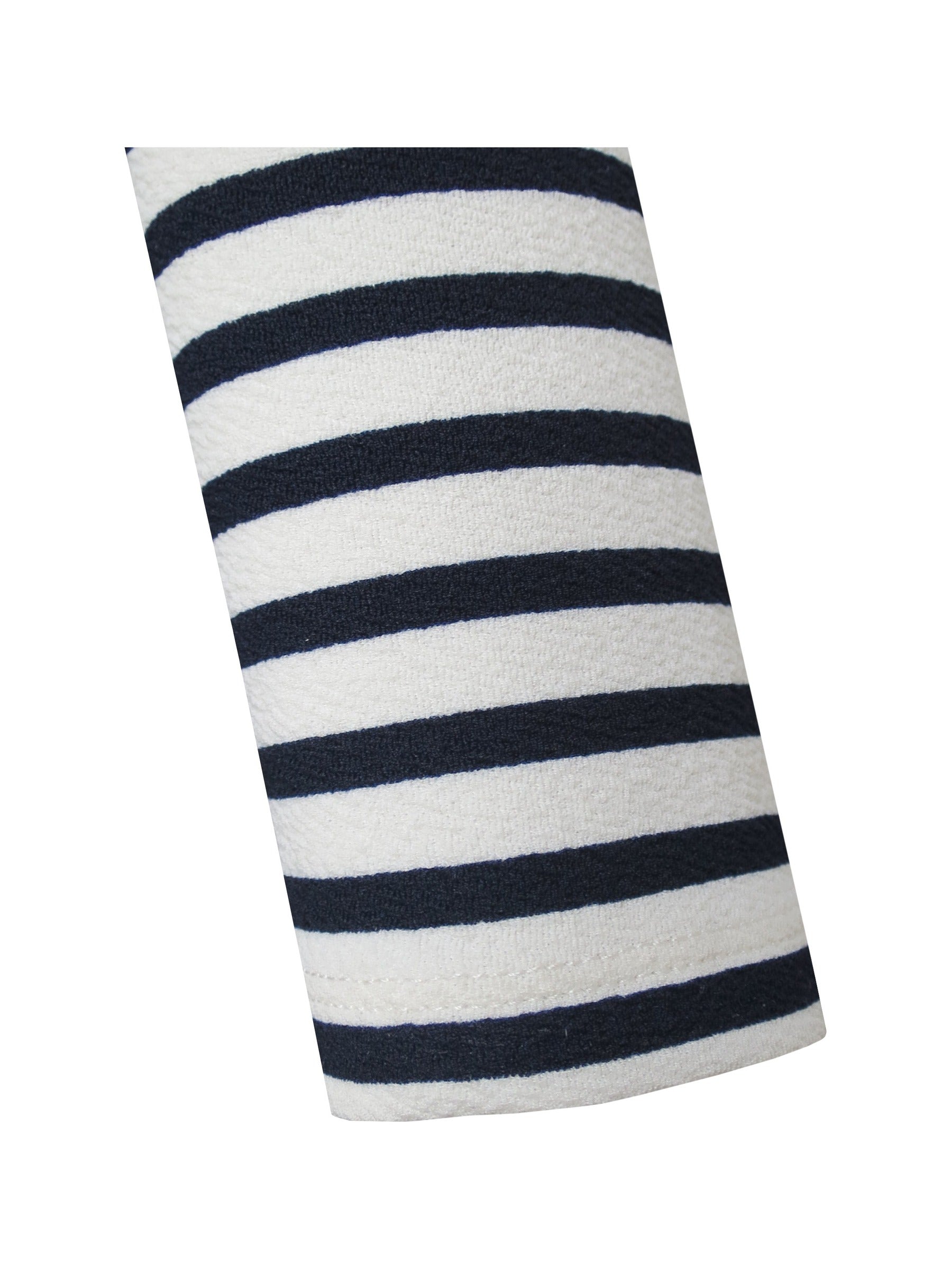 Girls T-shirt Striped School Uniform Black