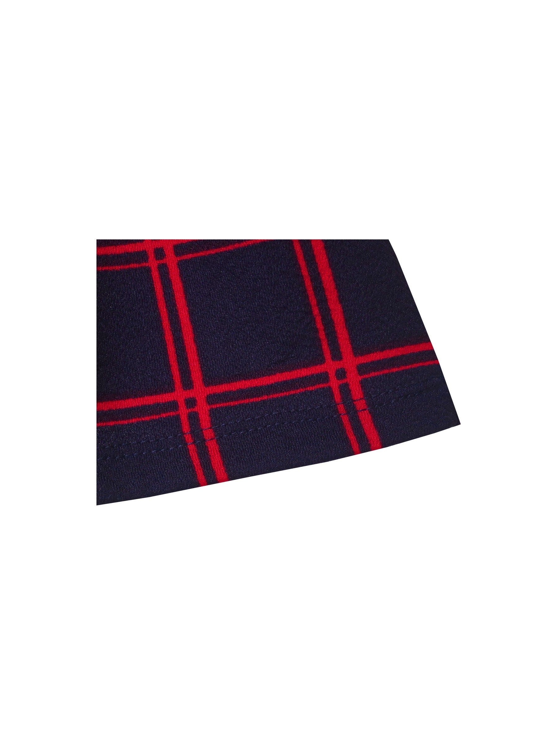 Girls Dress 2-in-1 School Uniform Checkered Plaid Suspender Skirt Multi-Color