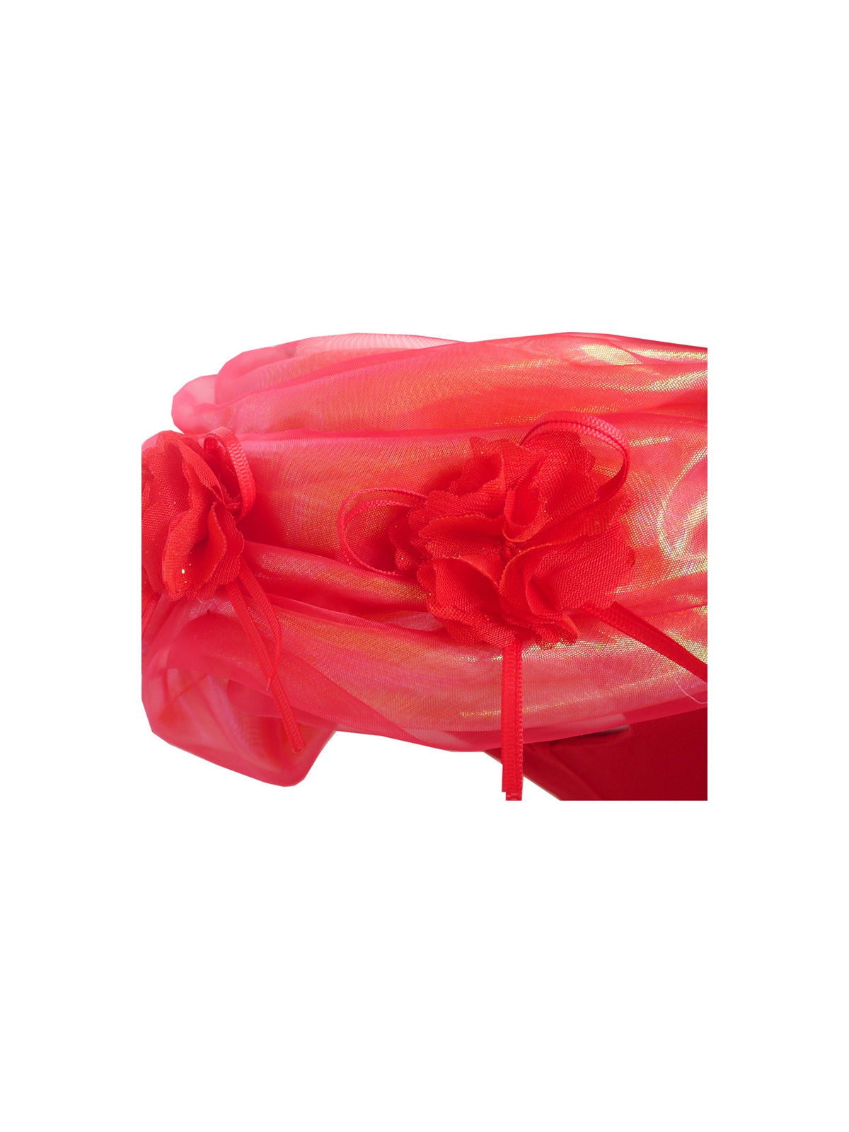 Girls Dress Pink Princess Costume Cinderella Fancy Birthday Ball - Red