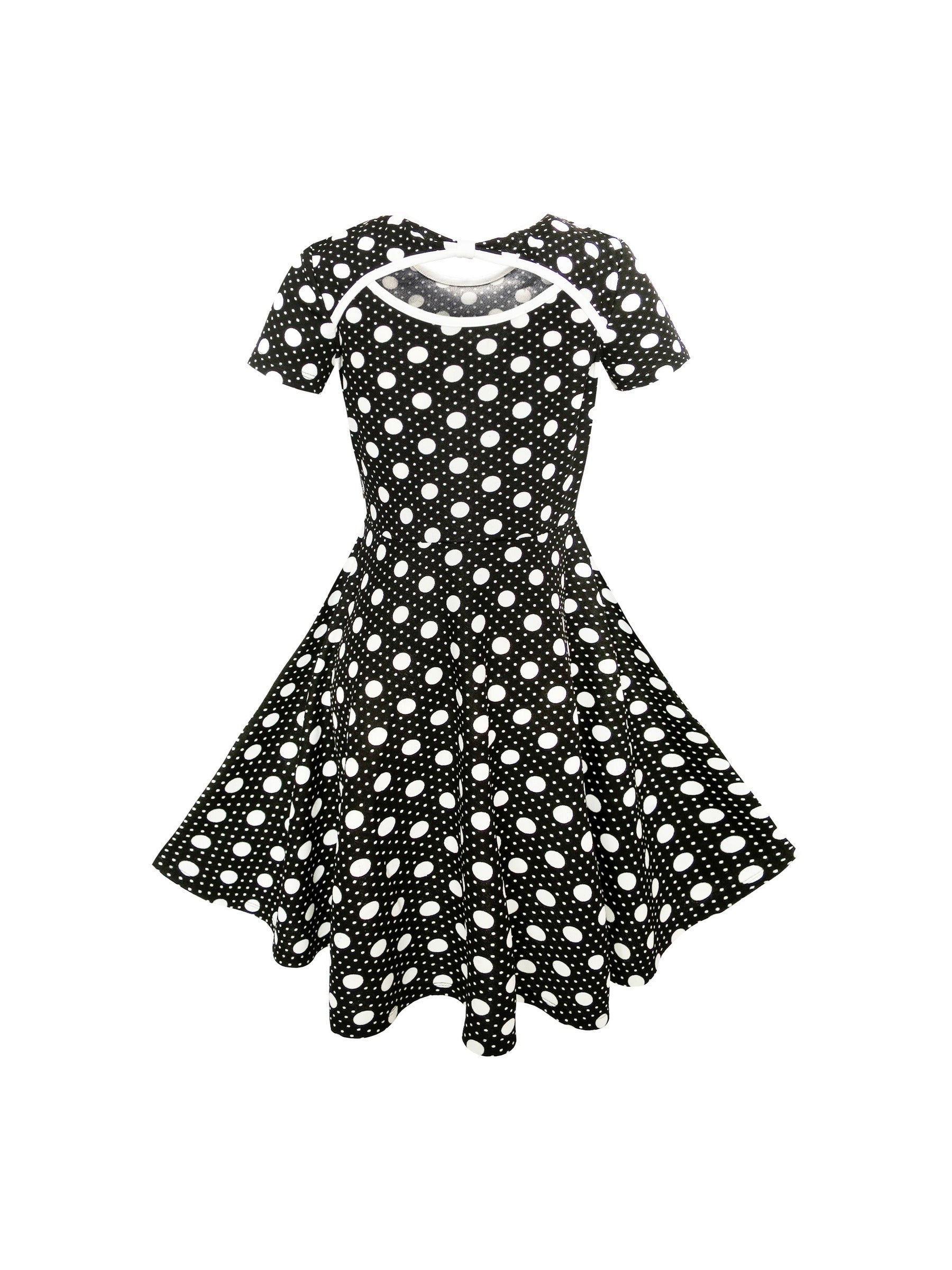 Girls Dress Pink Lace Tassel Hem Princess Party Black