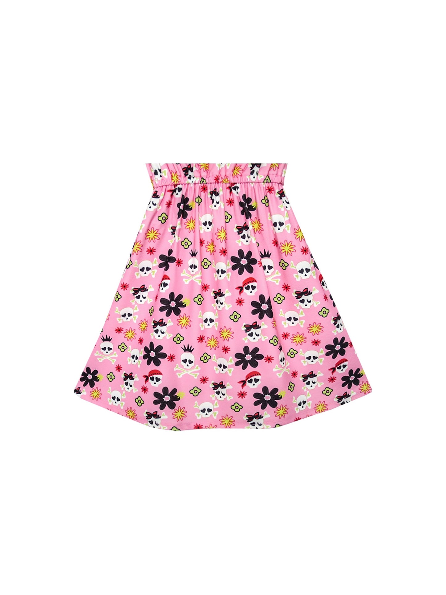 Girls Dress Christmas Santa Xmas Tree Jingle Bell Pink