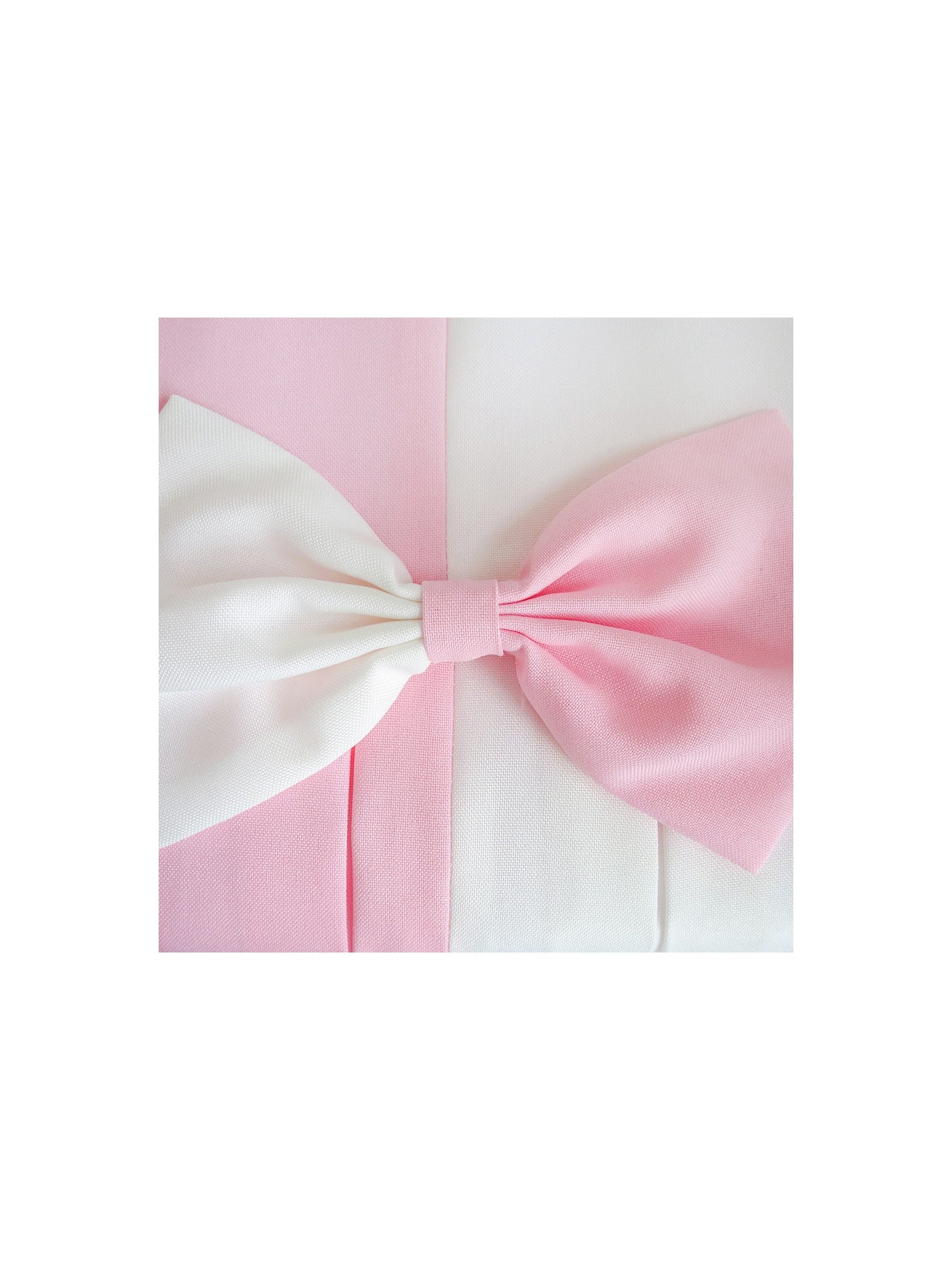 Girls Dress Color Block Contrast Bow Tie Everyday Party Pink