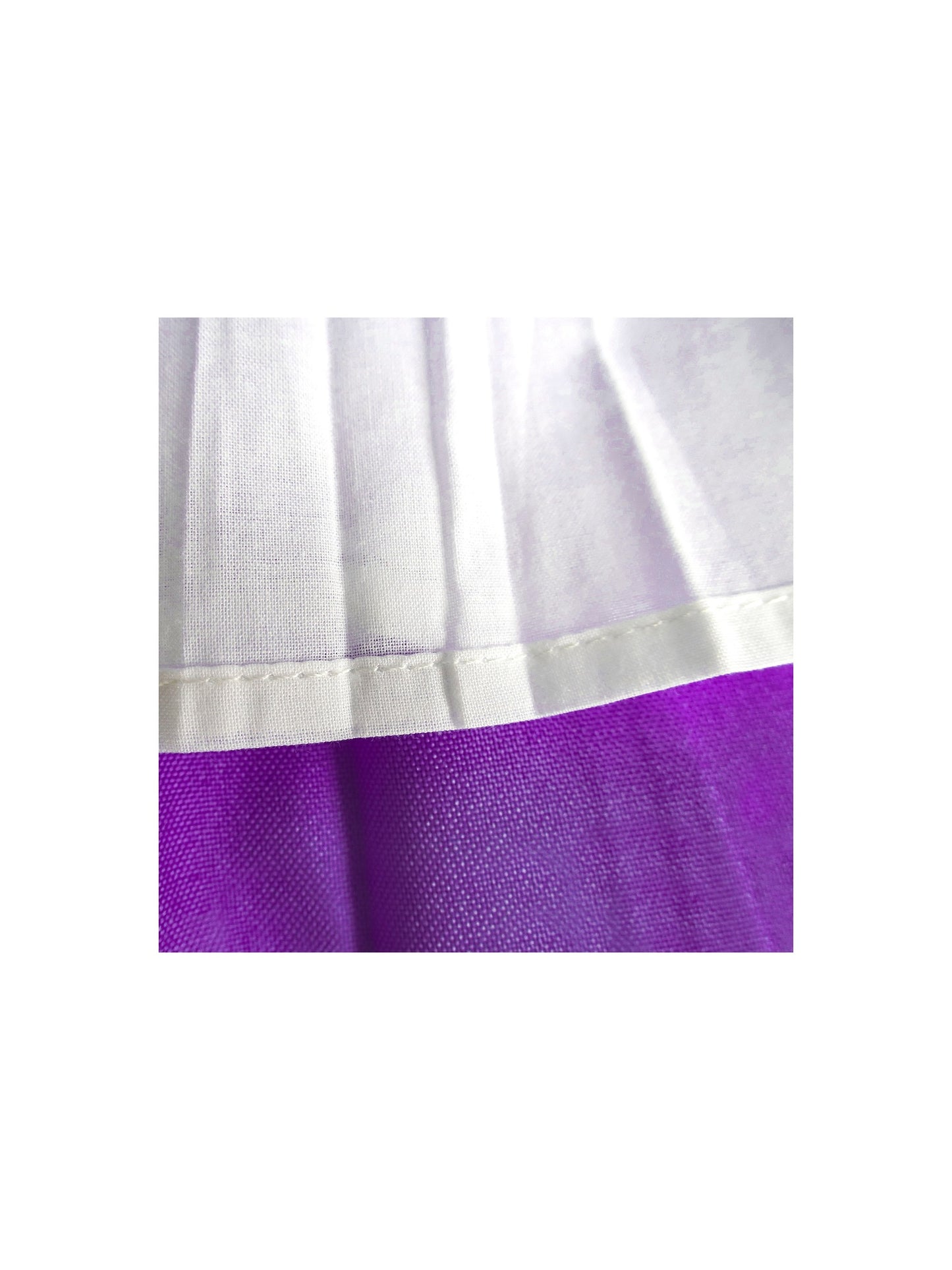 Girls Dress Color Block Contrast Bow Tie Everyday Party Purple