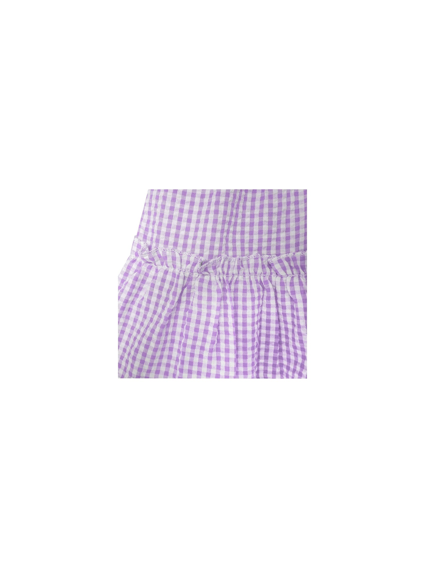 Girls Dress Green Tank Smocked Ruffle Skirt Sundress Purple