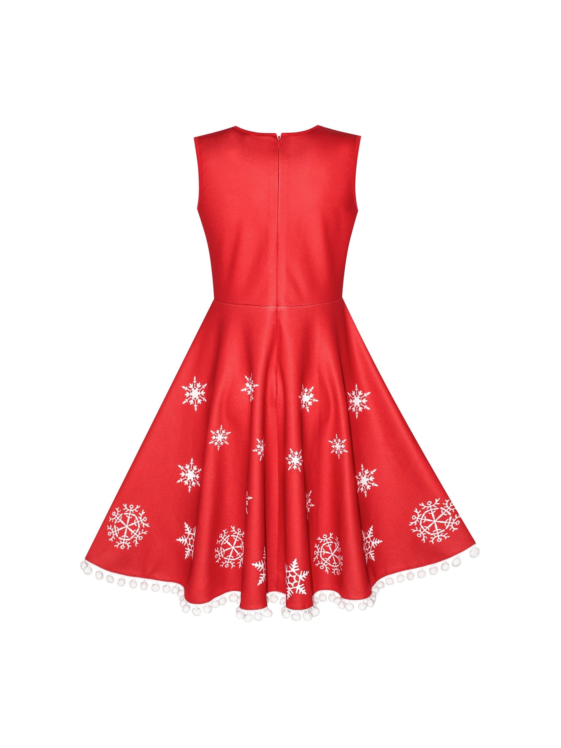 Girls Dress Red Cape Cloak Christmas New Year Holiday Party Red