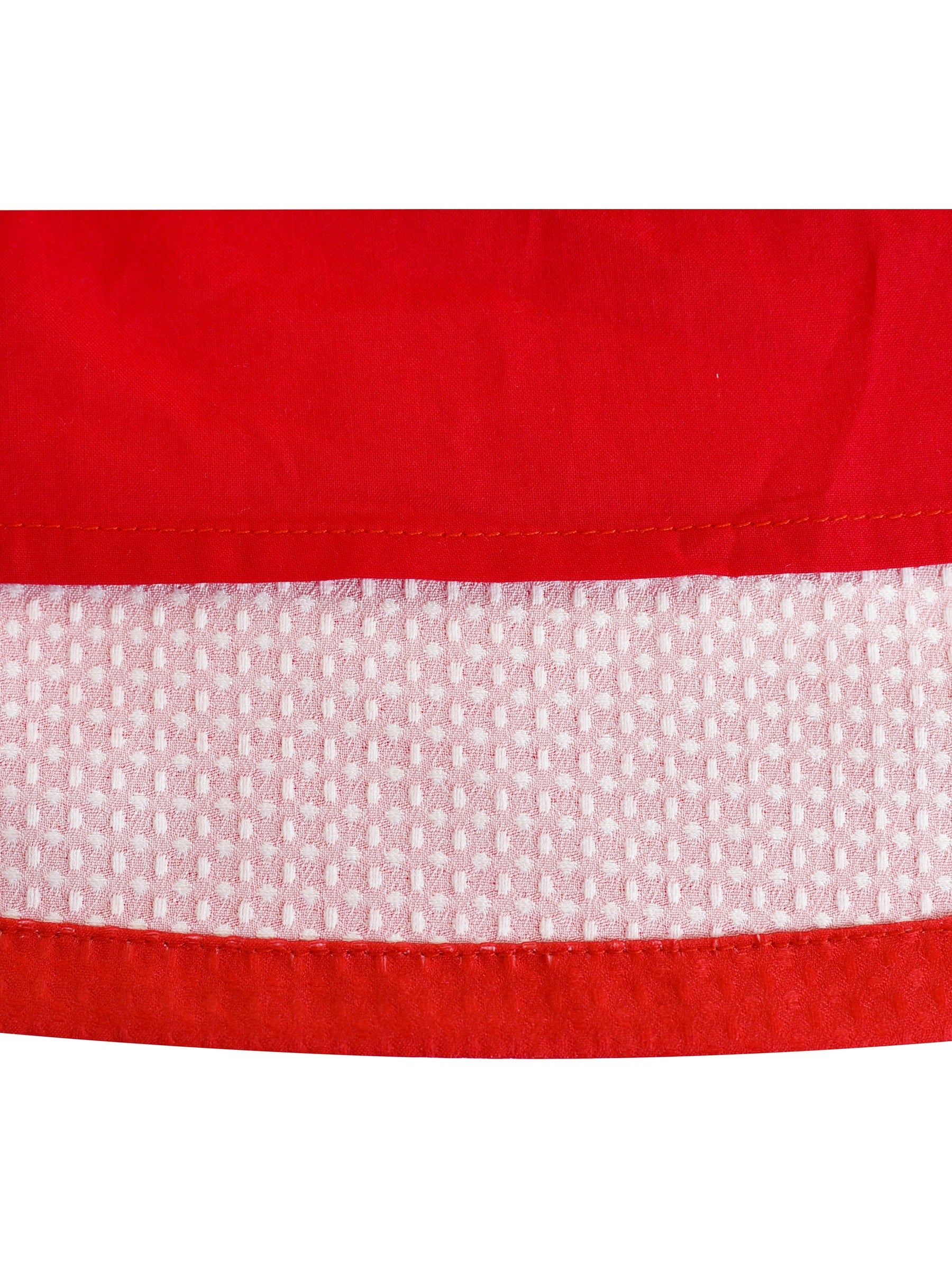 Girls Dress A-line Christmas Santa Xmas Snow New Year Holiday Party Red