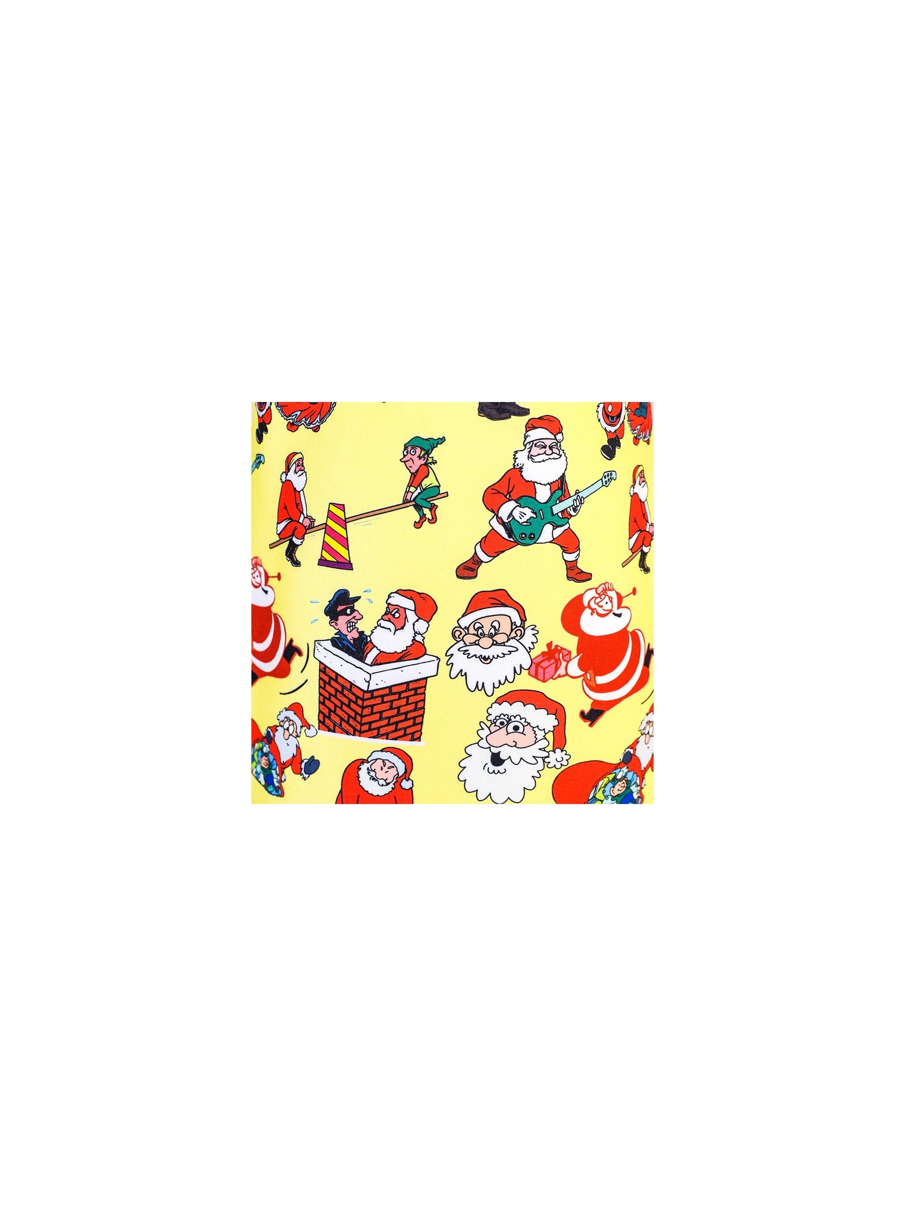 Girls Dress Christmas Santa Xmas Tree Jingle Bell Yellow