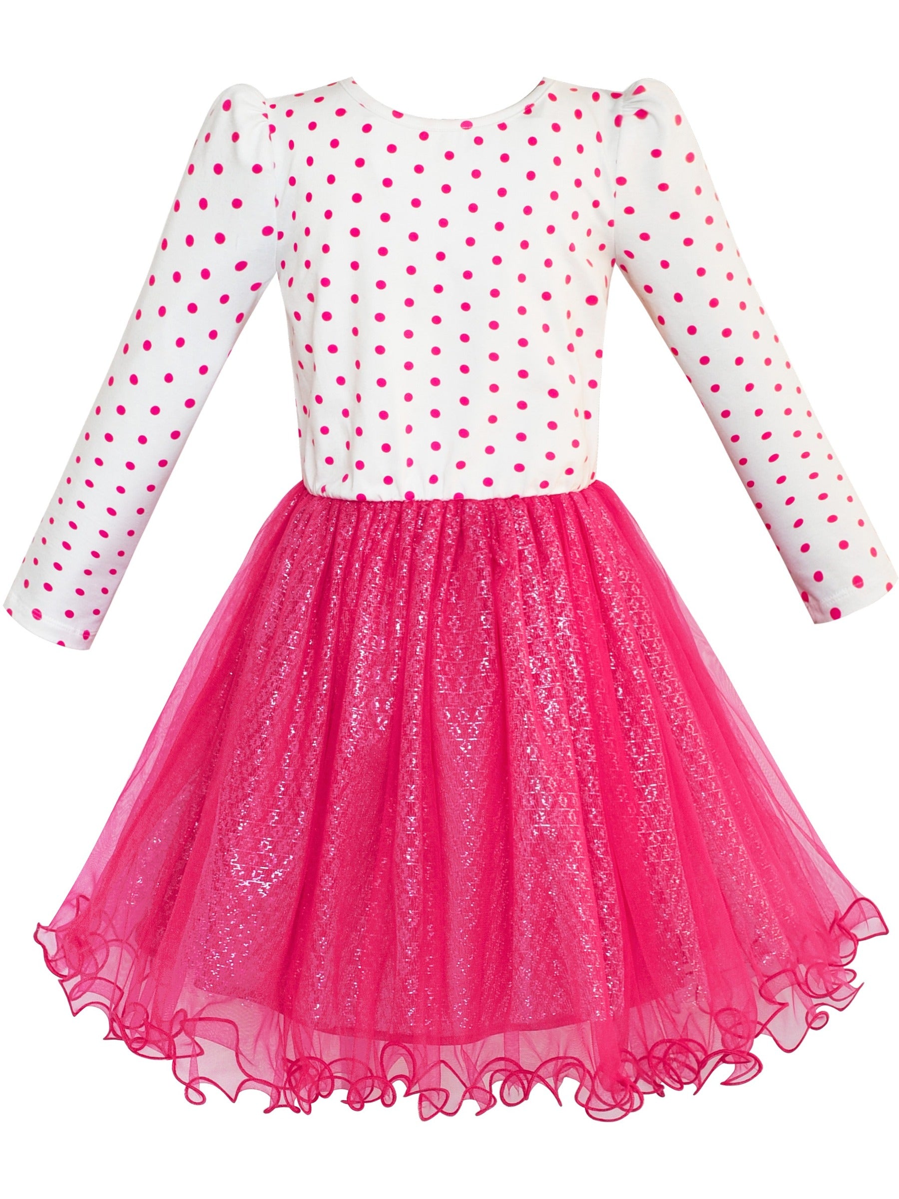 Girls Dress Sleeveless Sling Flower Party Pink