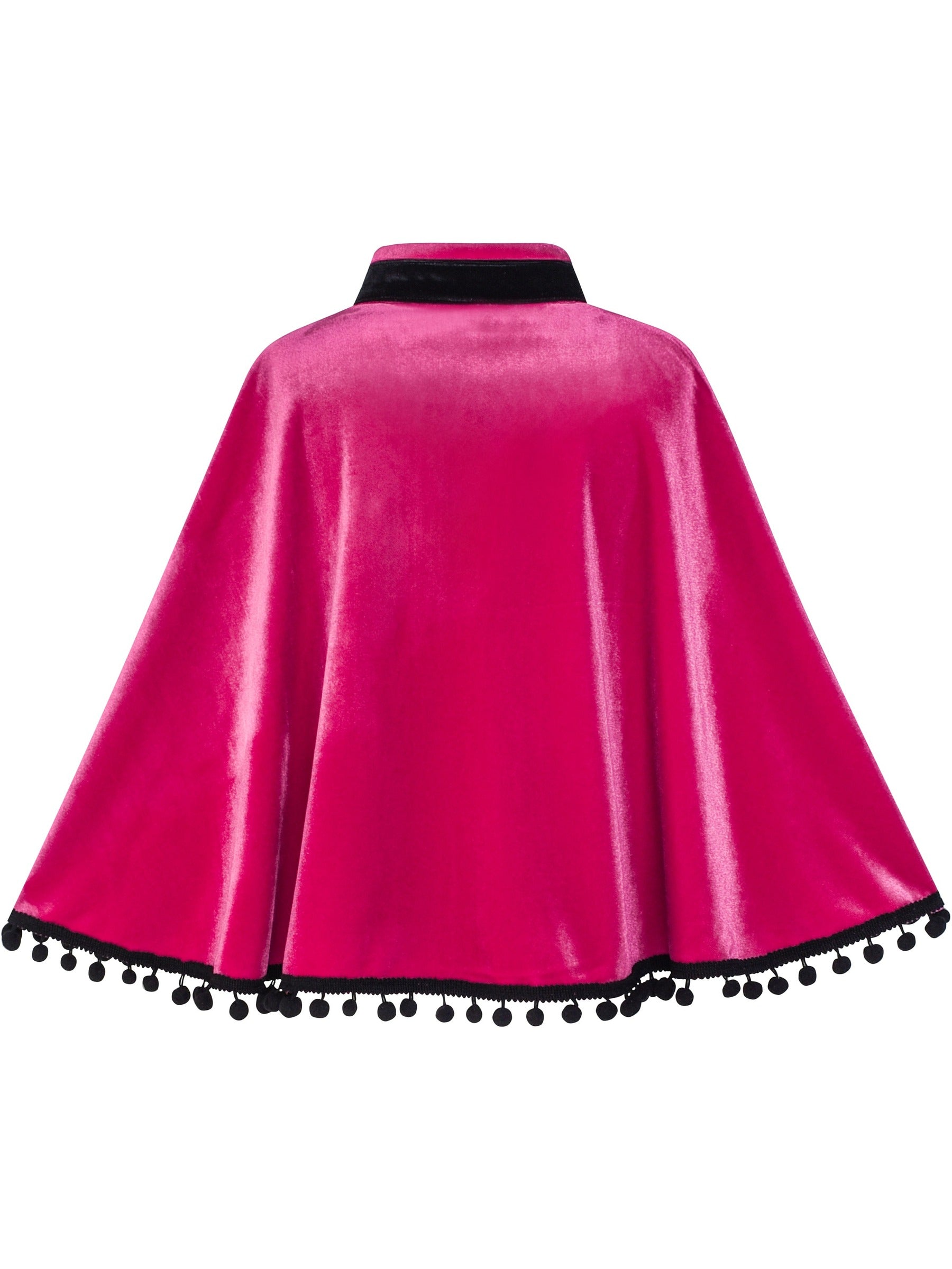 Princess Dress Anna Costume Dress Up Cosplay Cloak Snowflake Blue