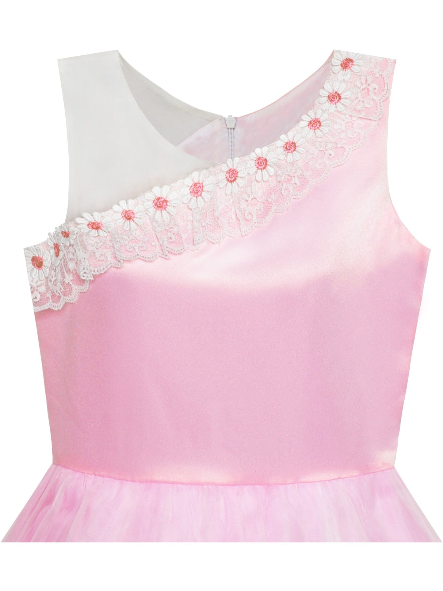 Girls Dress Purple Shoulder Fashion Rose Wedding Pageant Kids Boutique Pink