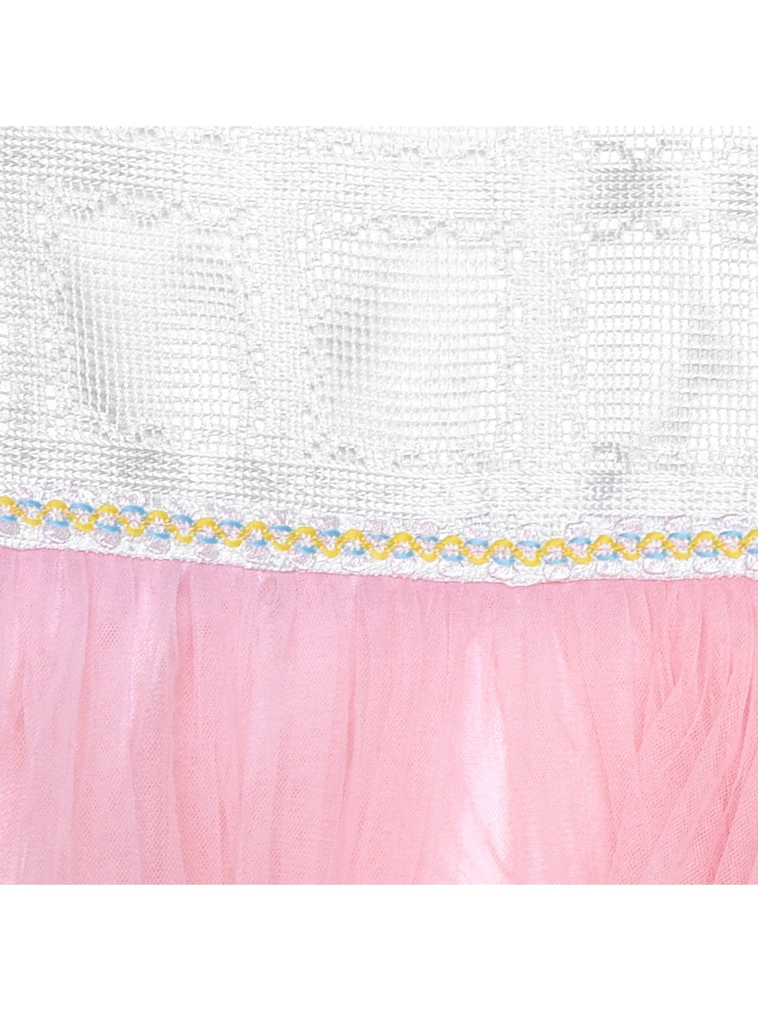 Girls Dress White and Black Hi-lo Party Dancing Pageant Pink