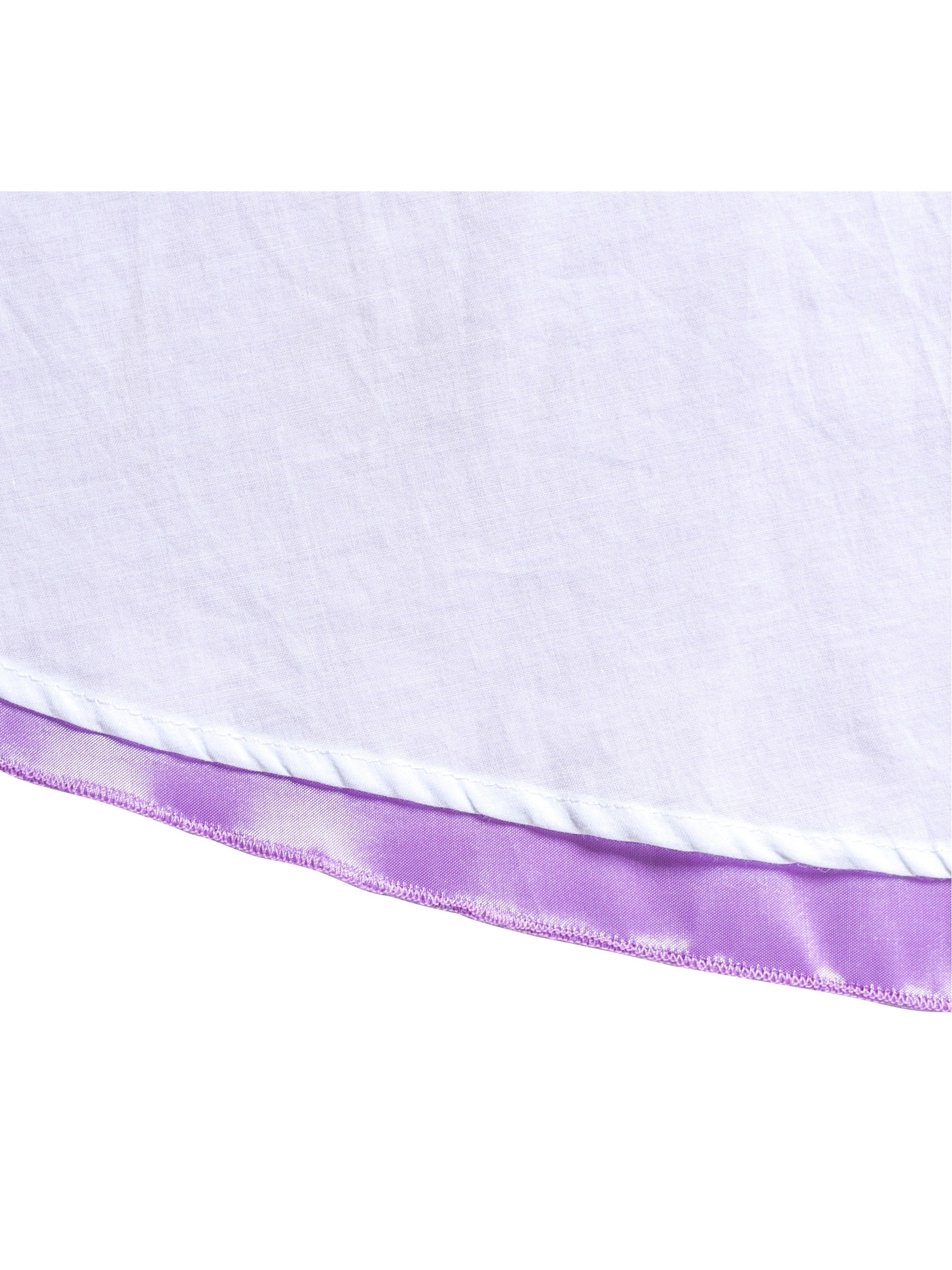 Girls Dress White and Purple Hi-Lo Party Dancing Pageant Purple