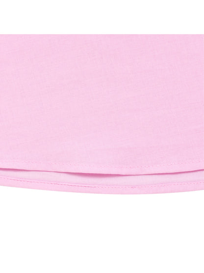 Girls Dress Pink Princess Crown Magic Wand Cosplay Dress Up - Pink (MH41-P)