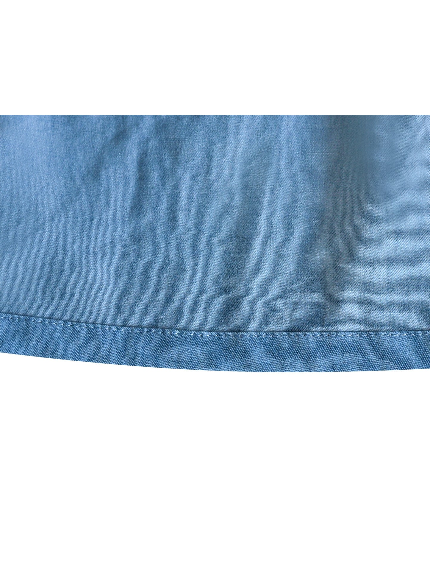 Girls Dress Long Sleeve White Lace Blue A-line School Uniform Blue
