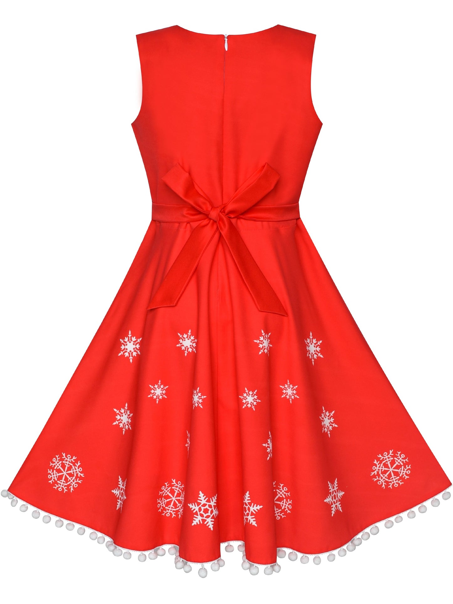 Girls Dress Red Cape Cloak Christmas New Year Holiday Party Red