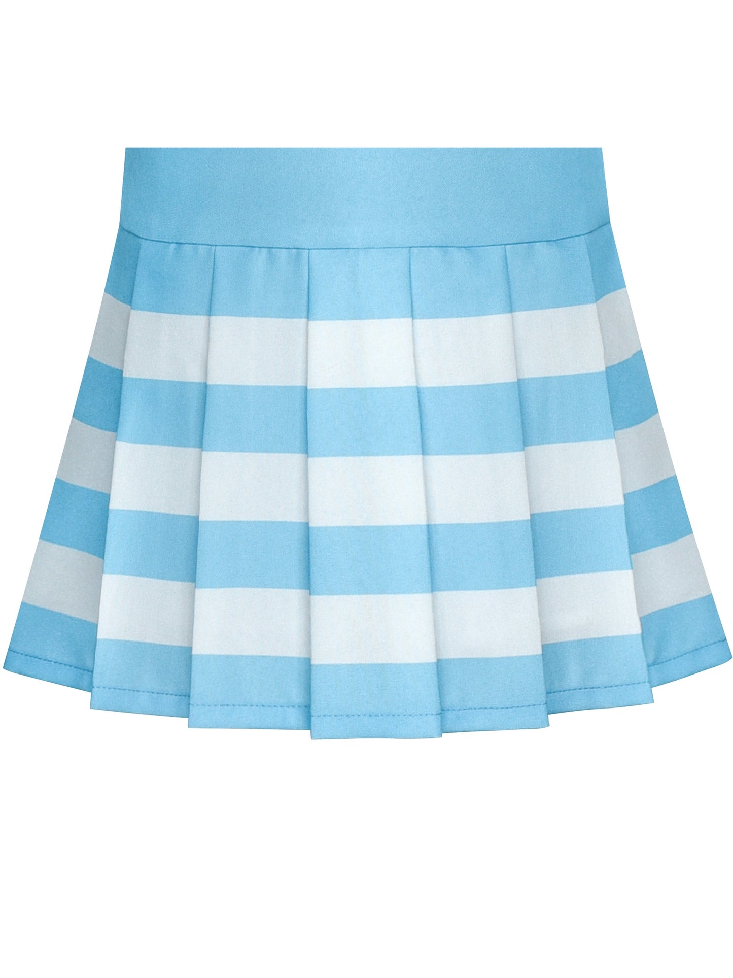 Girls Dress Red Tartan Back School Uniform White Collar Dress Blue