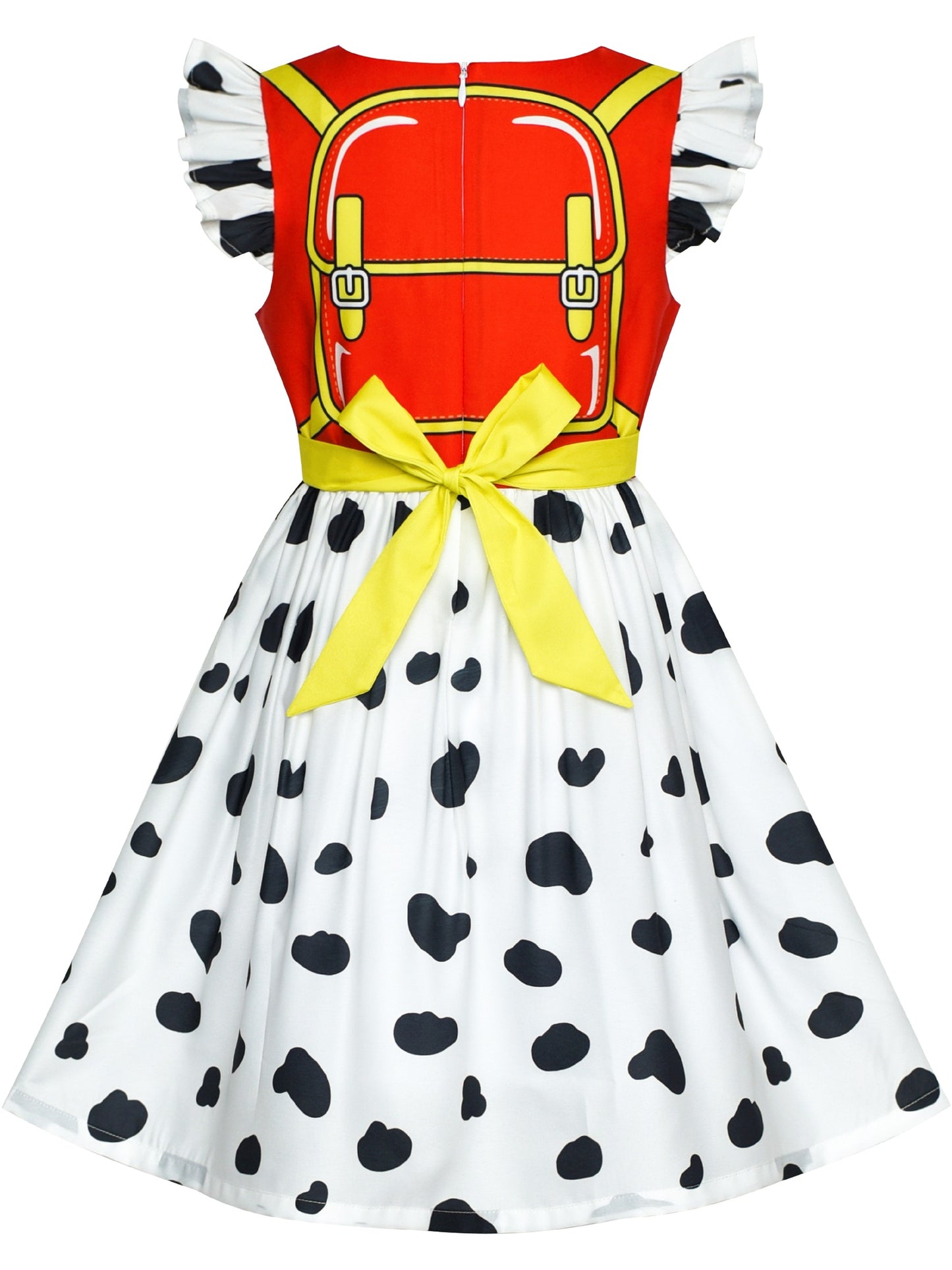 Girls Dress for Costume Halloween Party White