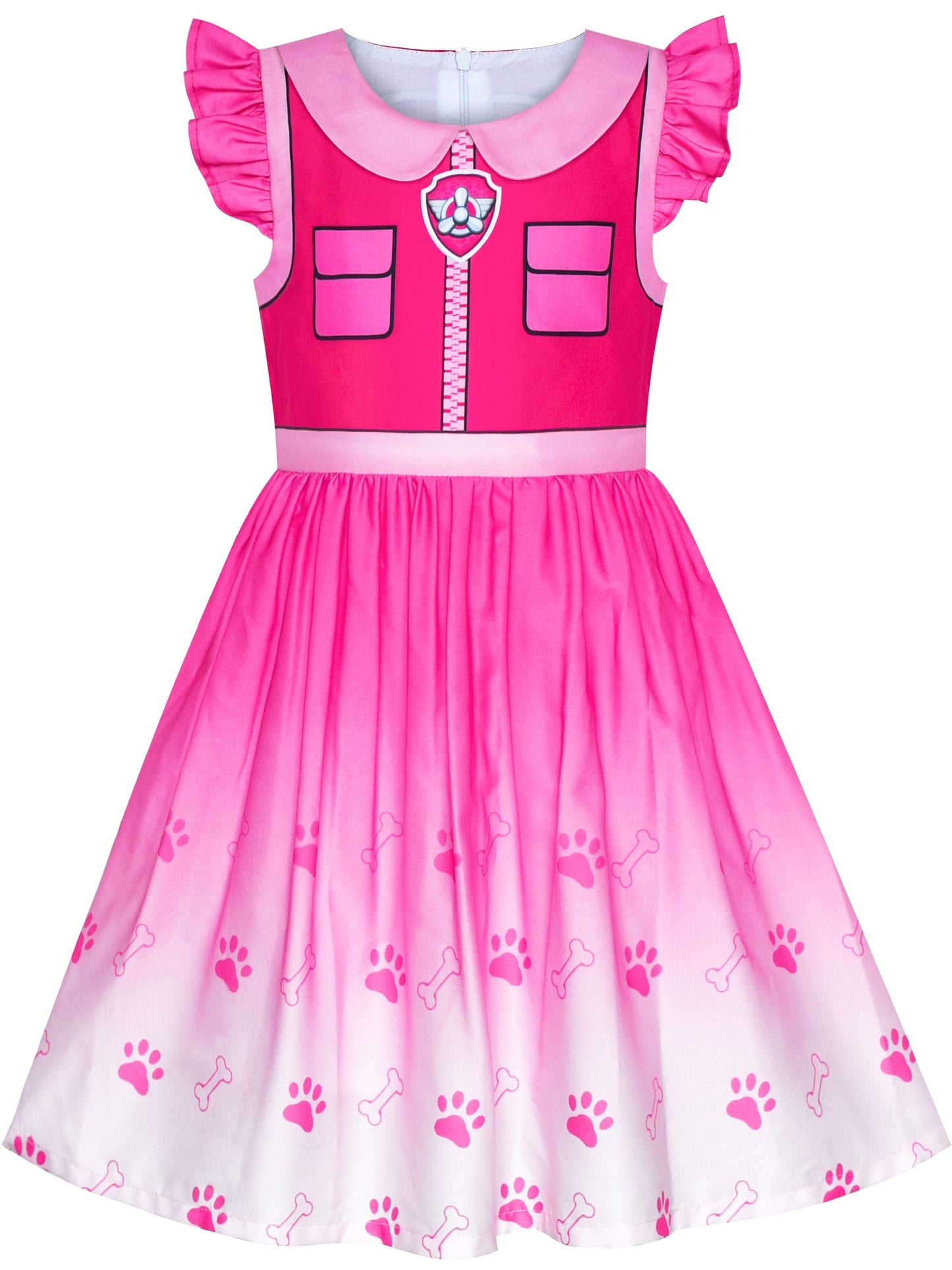 Girls Dress for Costume Halloween Party Pink