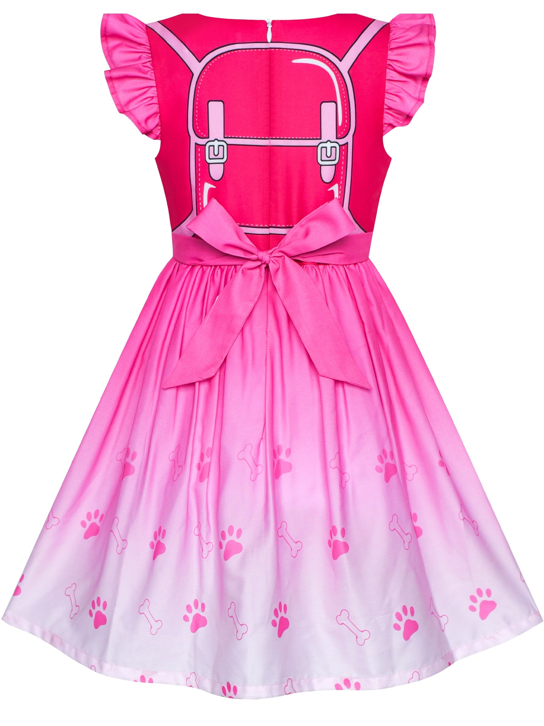Girls Dress for Costume Halloween Party Pink