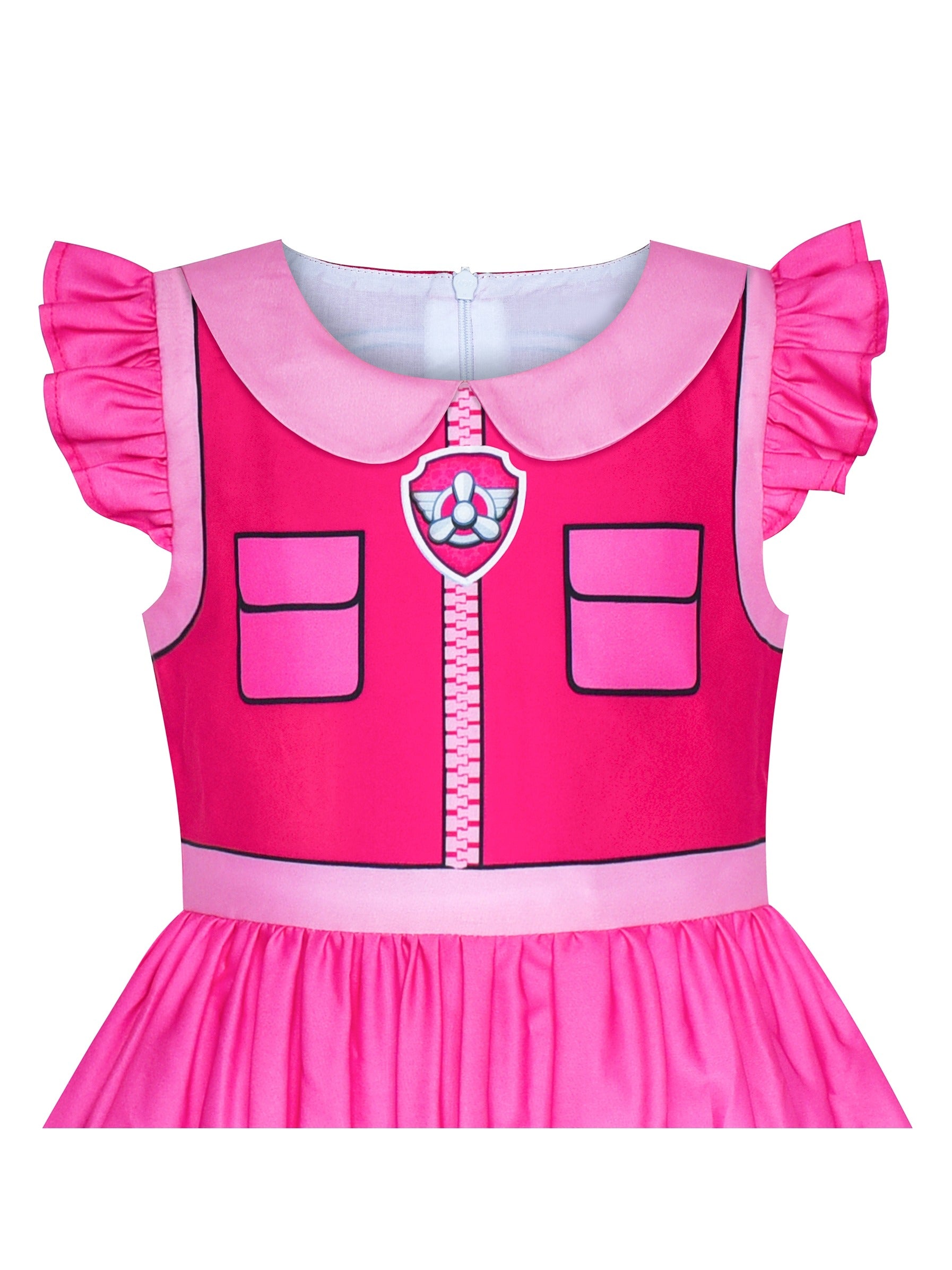 Girls Dress for Costume Halloween Party Pink