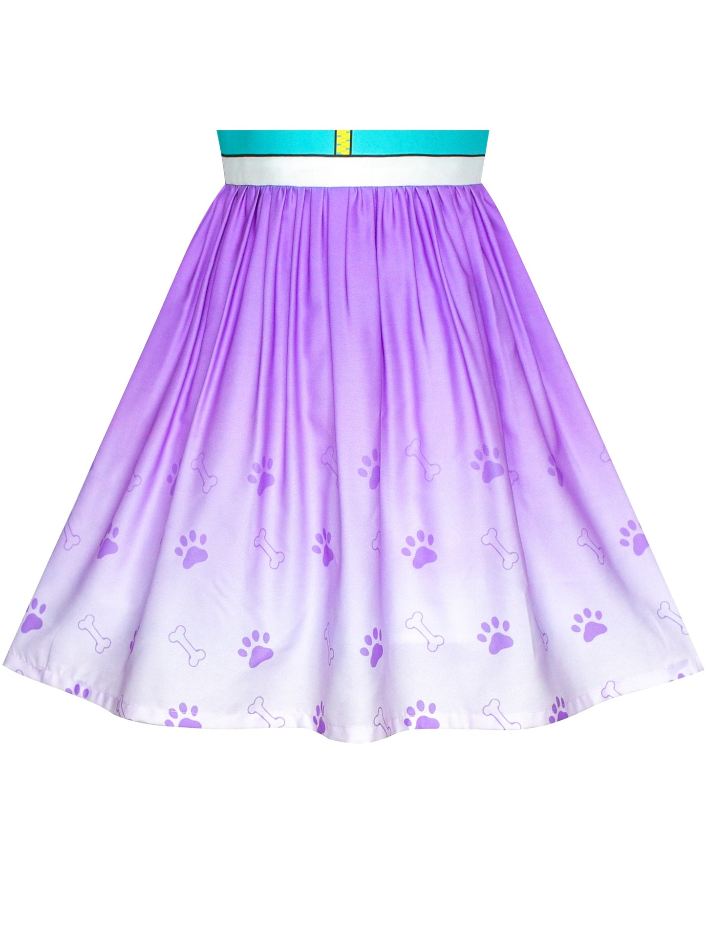 Girls Dress for Costume Halloween Party Purple