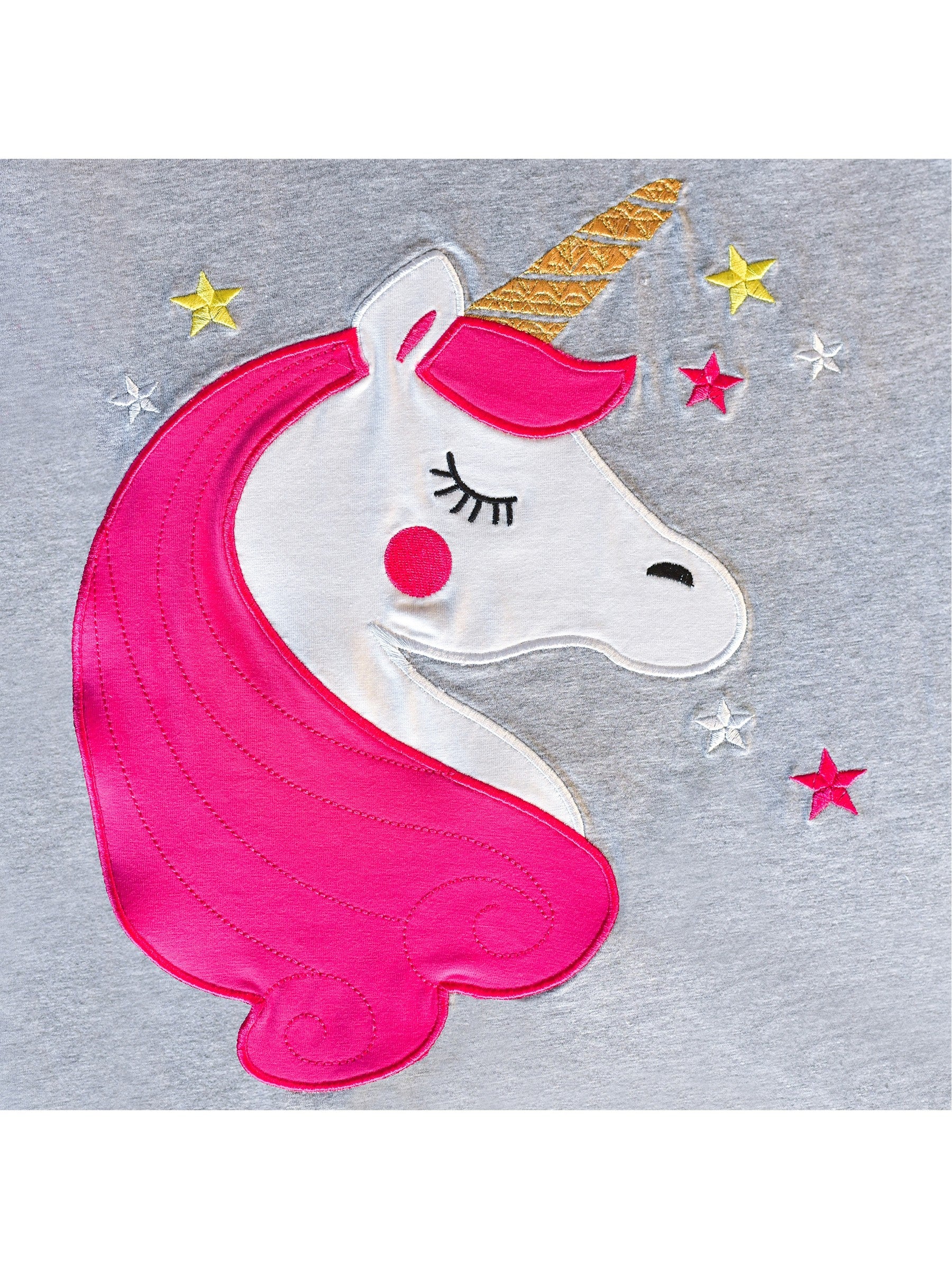 Girls Dress Long Sleeve Christmas Reindeer Snow Holiday Party Gray