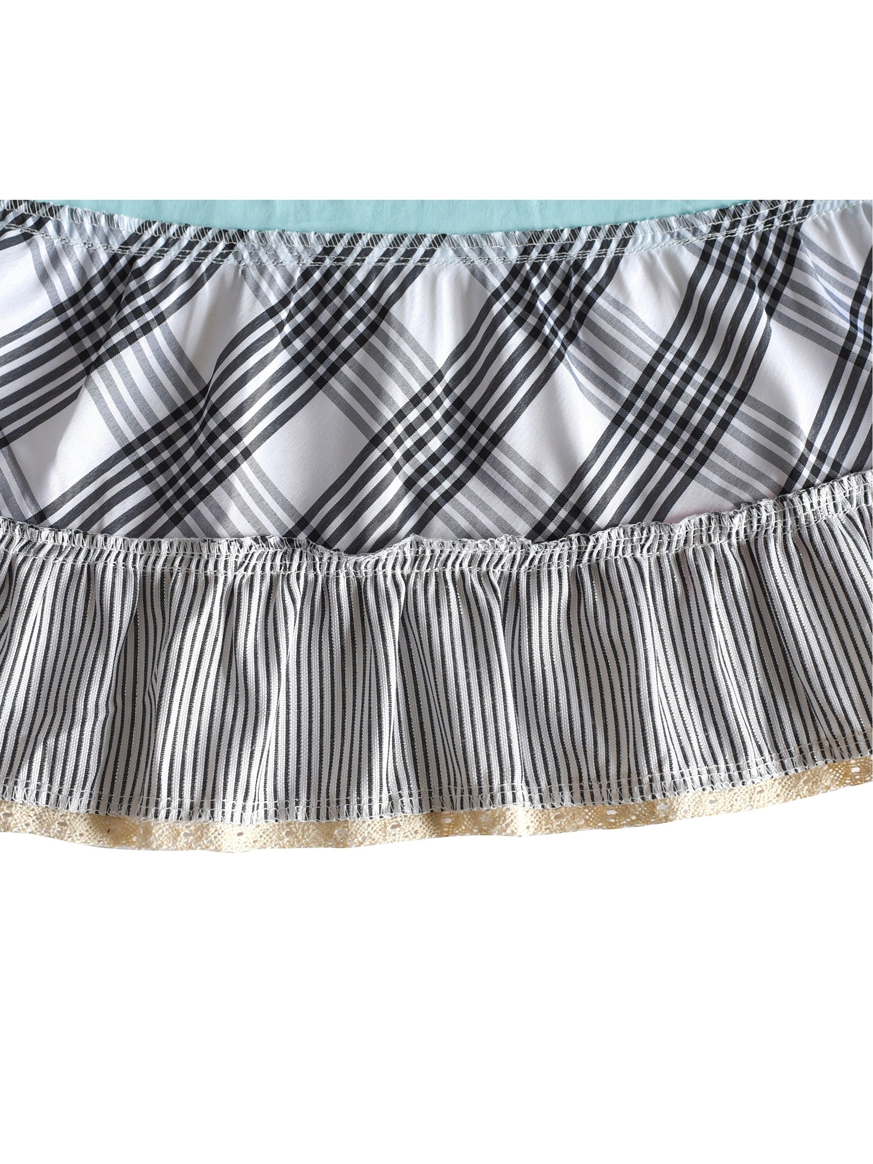 Girls Dress Blue Button Casual Short Sleeve Everyday Blue