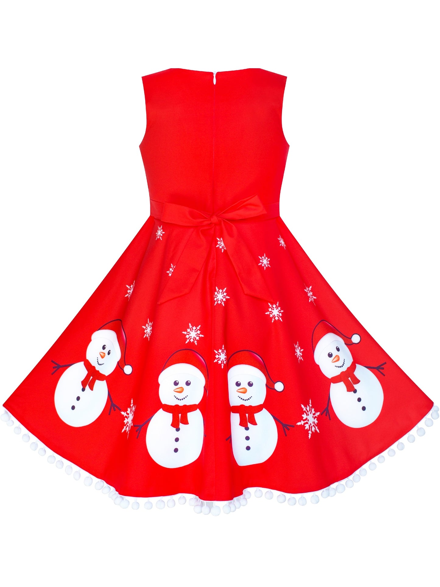 Girls Dress Red Cape Cloak Christmas New Year Holiday Party Red