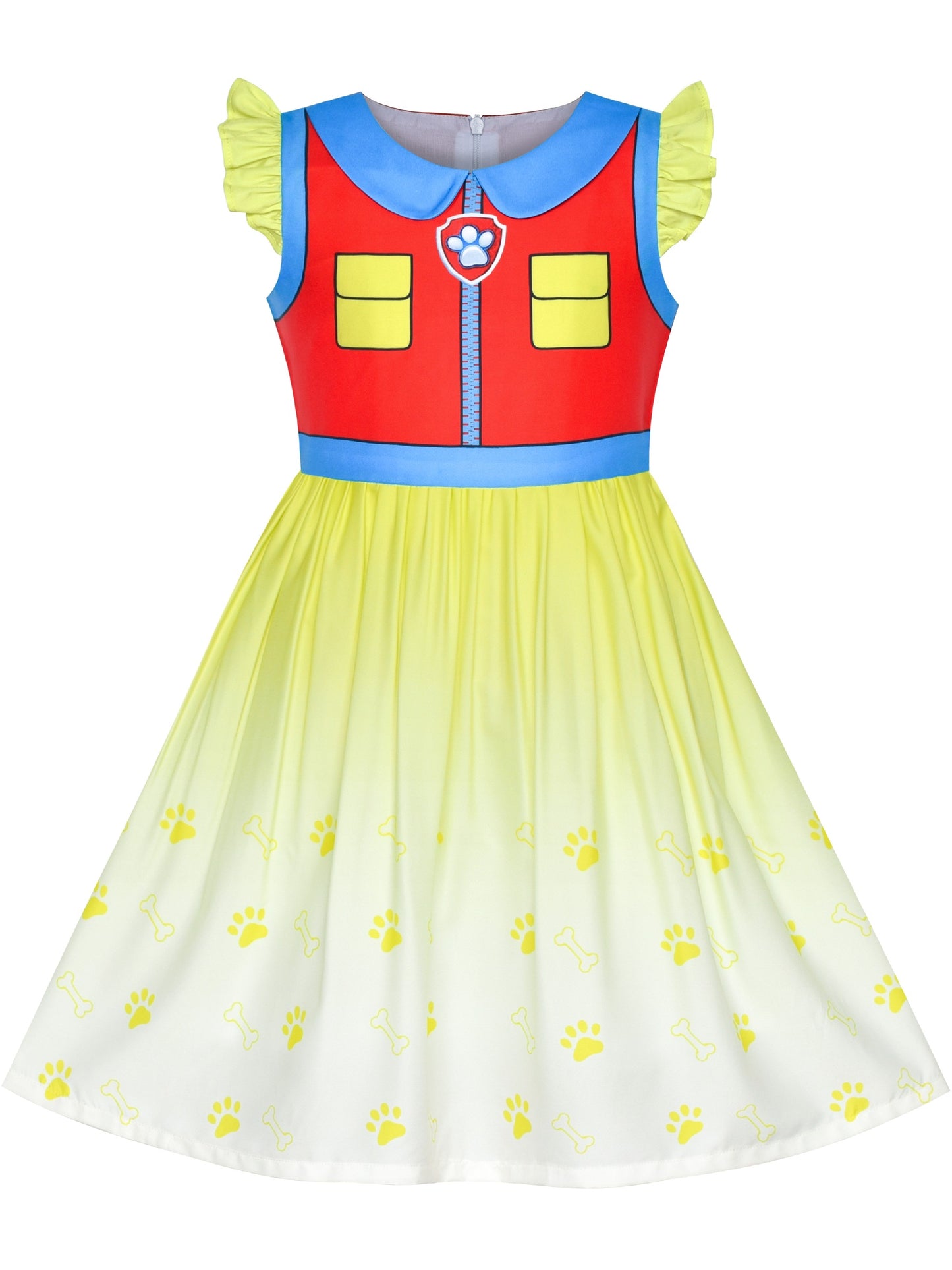 Girls Dress for Costume Halloween Party Red