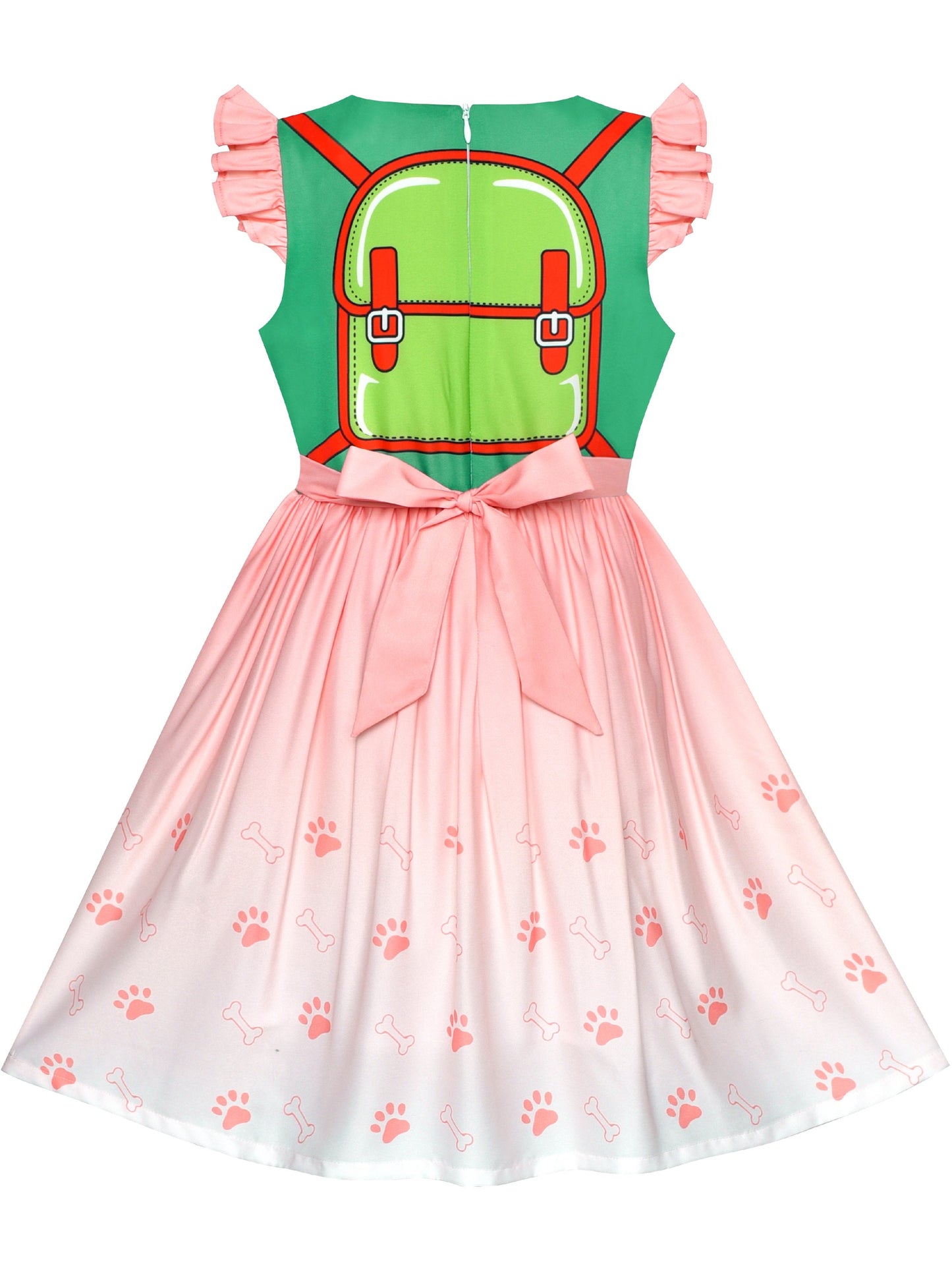 Girls Dress for Costume Halloween Party Green