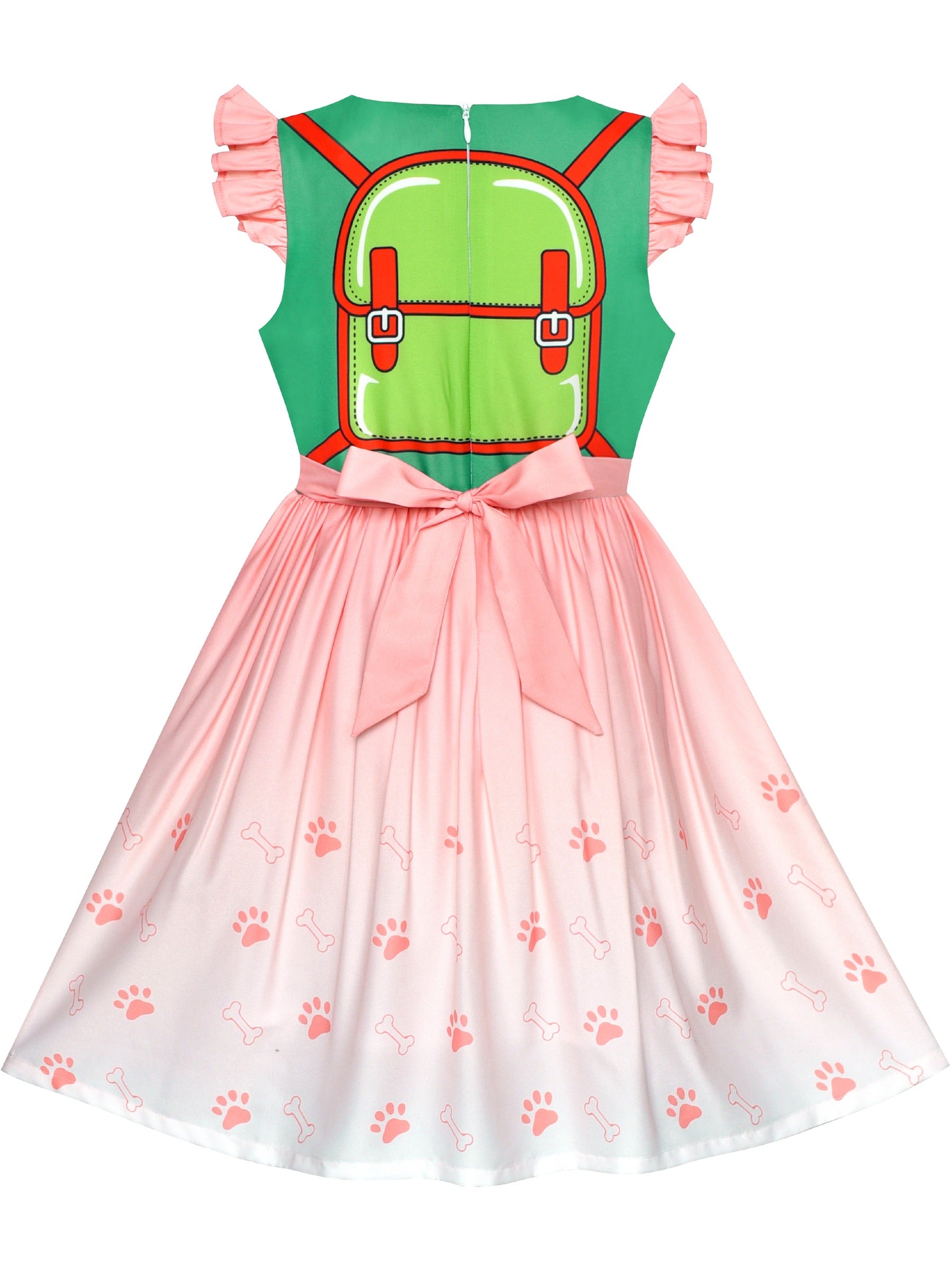 Girls Dress for Costume Halloween Party Green
