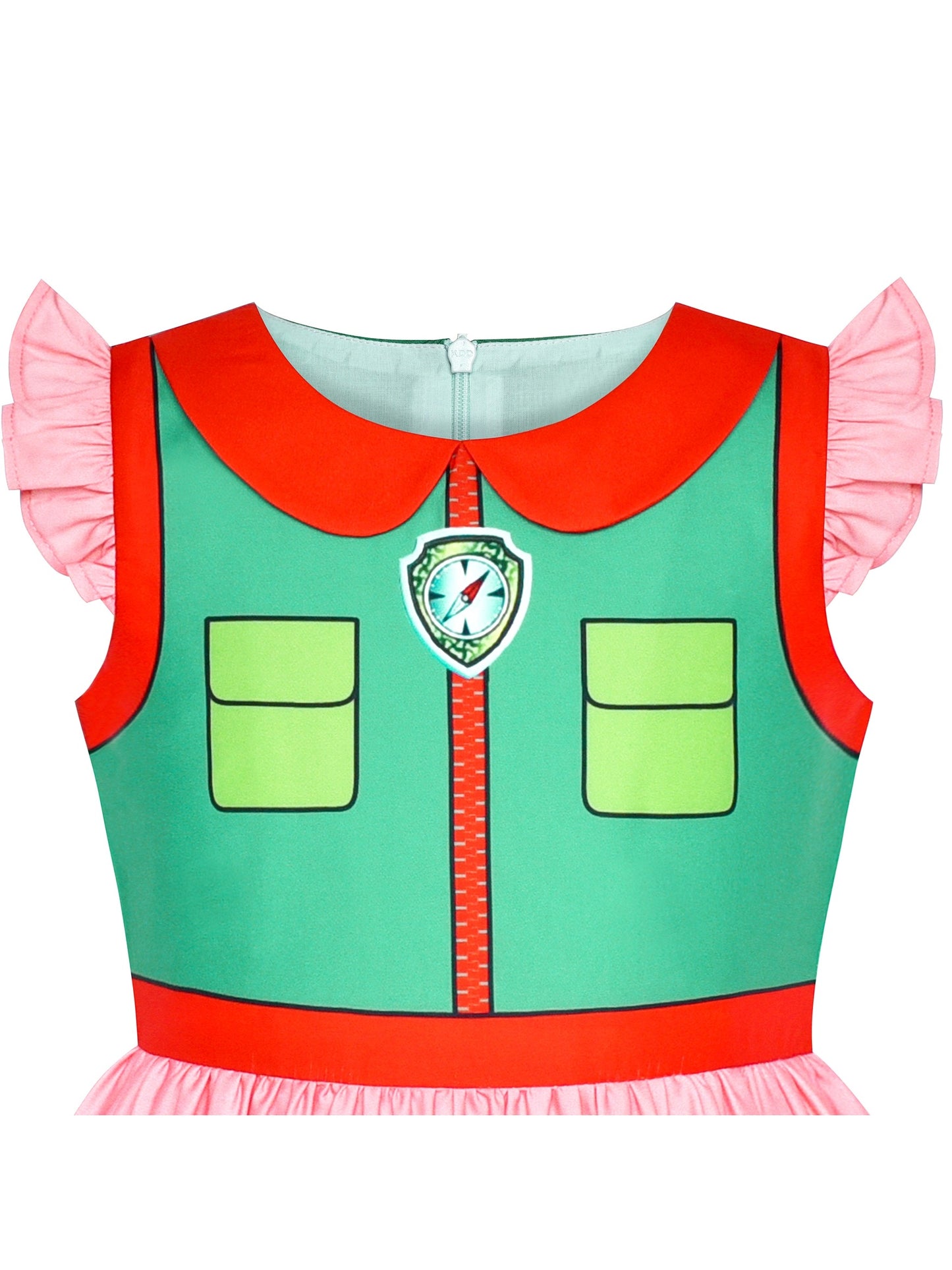 Girls Dress for Costume Halloween Party Green
