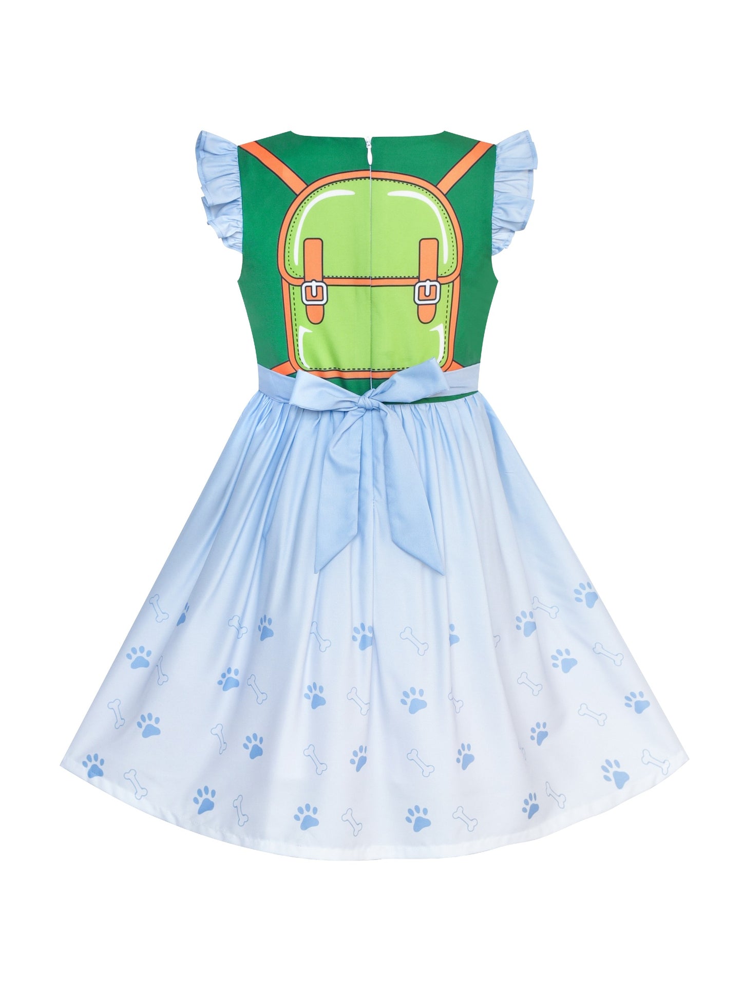 Girls Dress for Costume Halloween Party Green
