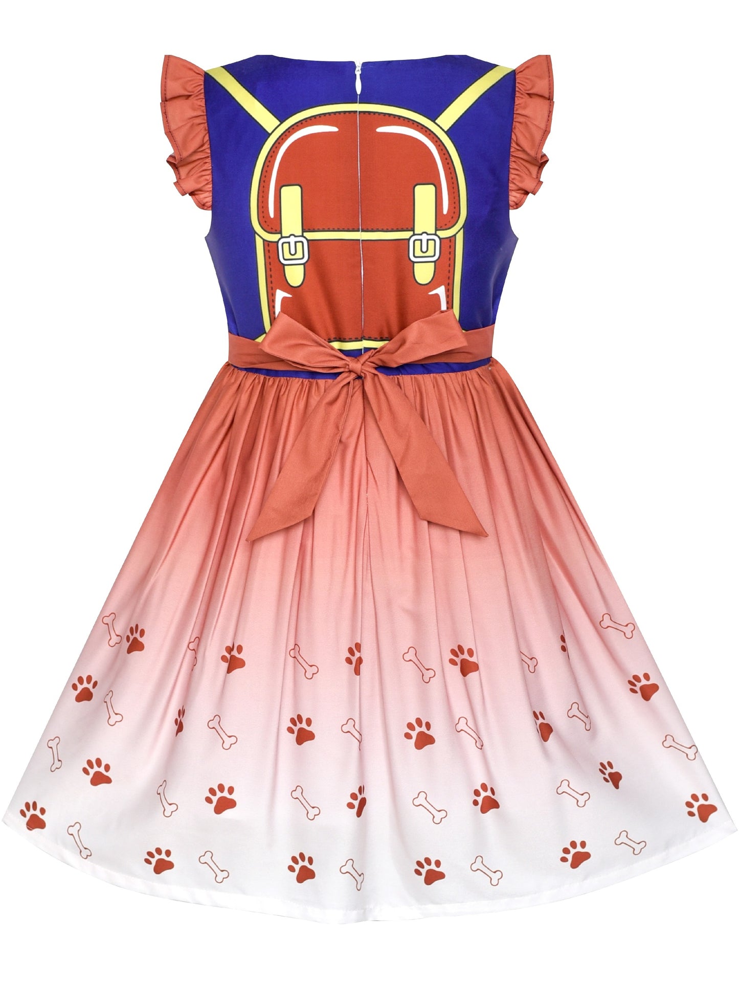 Girls Dress for Costume Halloween Party Blue
