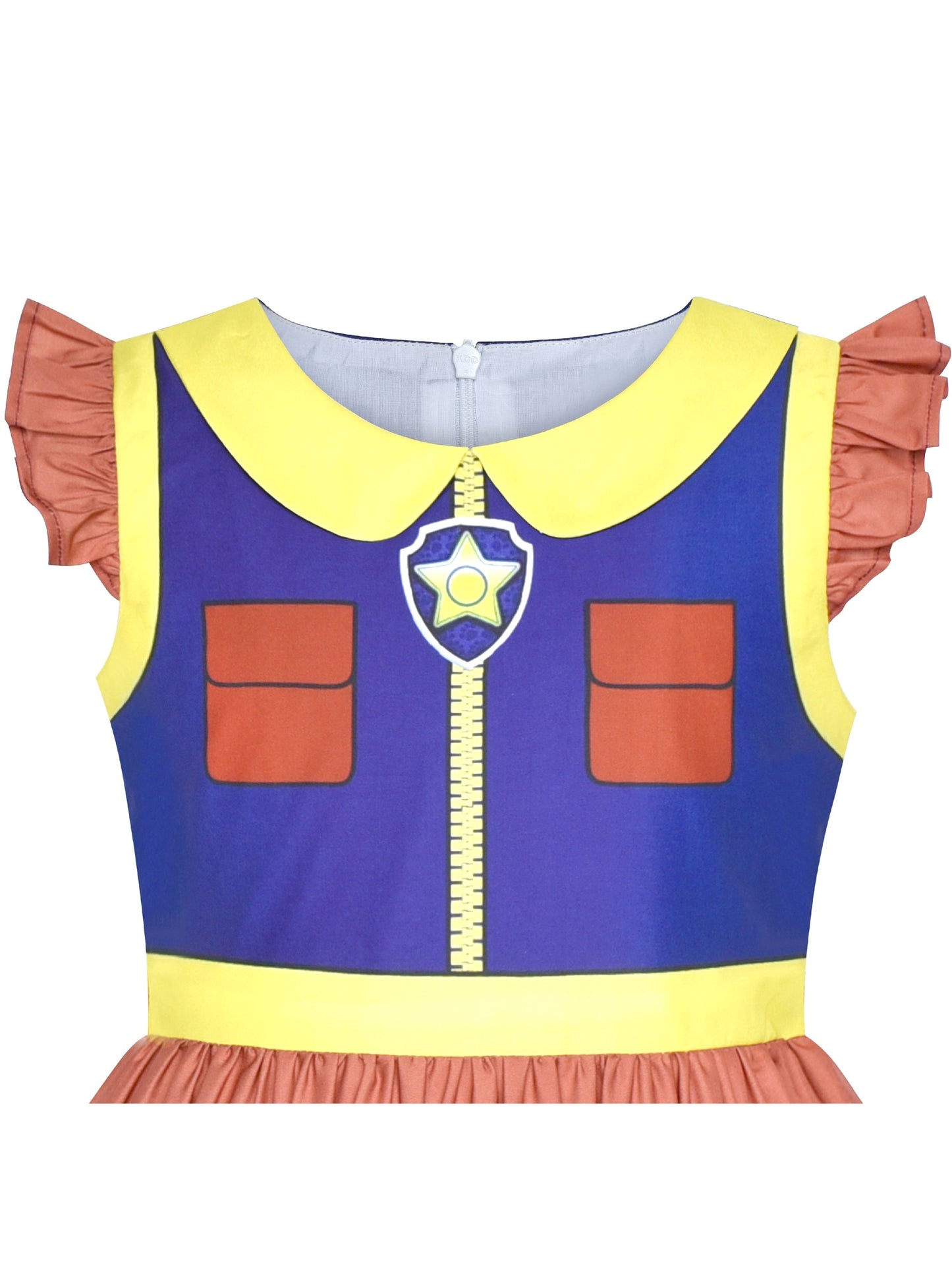 Girls Dress for Costume Halloween Party Blue