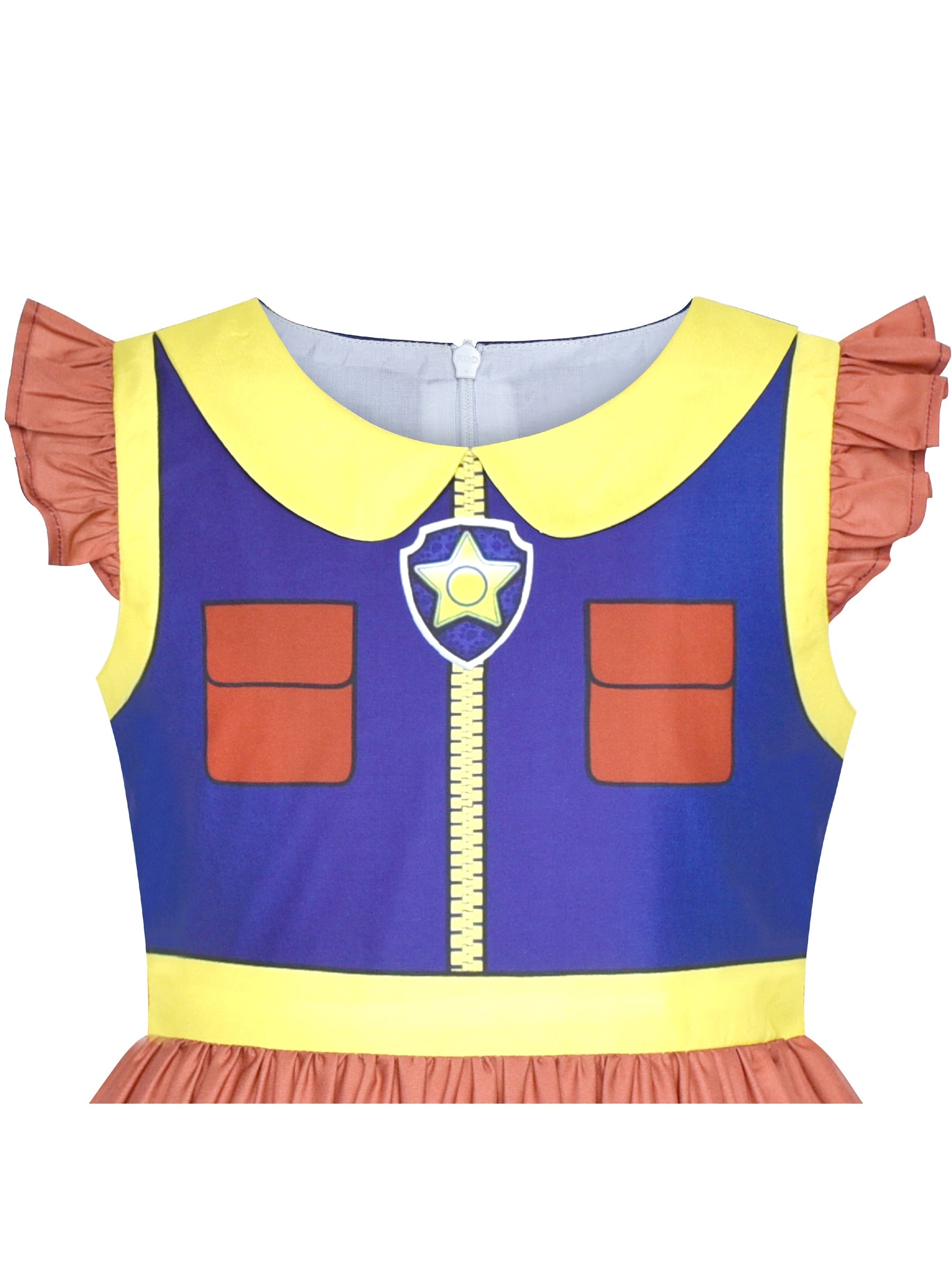 Girls Dress for Costume Halloween Party Blue